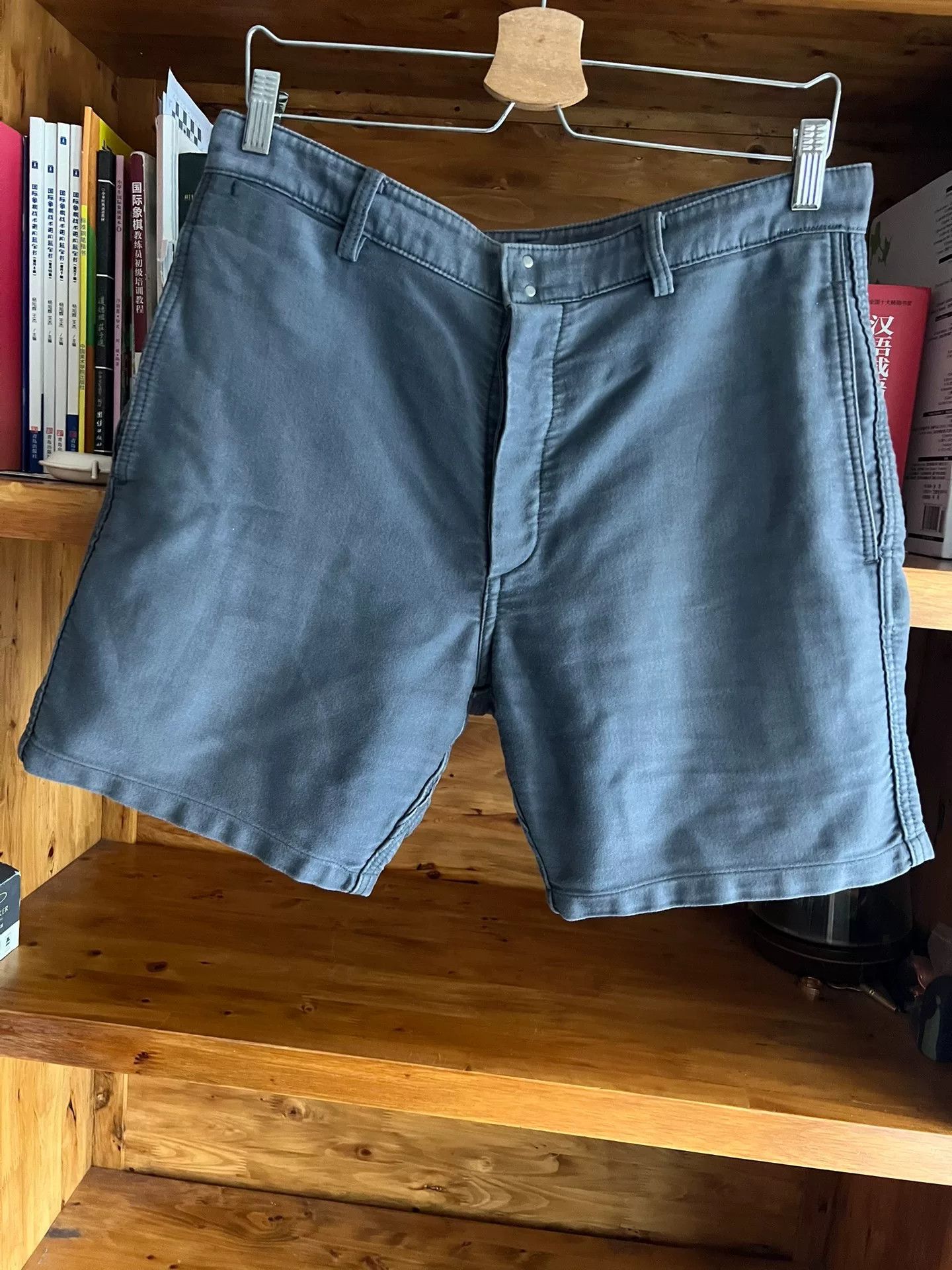 Visvim visvim 2014 Washed Gray-Blue Cargo Shorts Size US 26 / EU 42 - 3 Thumbnail