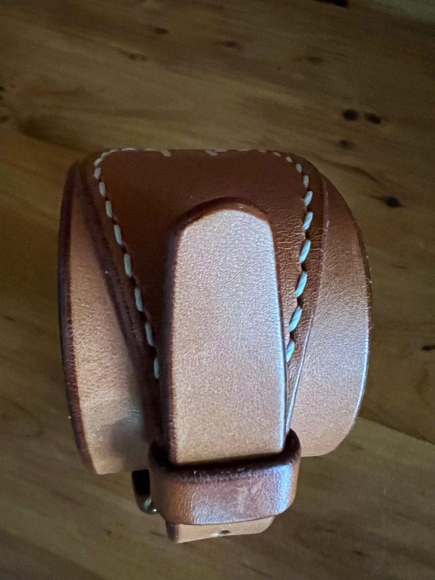 Japanese Brand Tenjin Works Genuine Japanese Oak Leather Bracelet Size ONE SIZE - 2 Thumbnail
