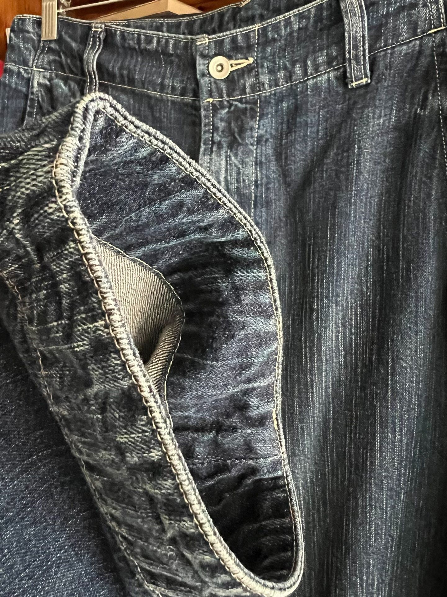 Porter Classic Porter Classic Pocket Denim Pants Size US 26 / EU 42 - 4 Thumbnail