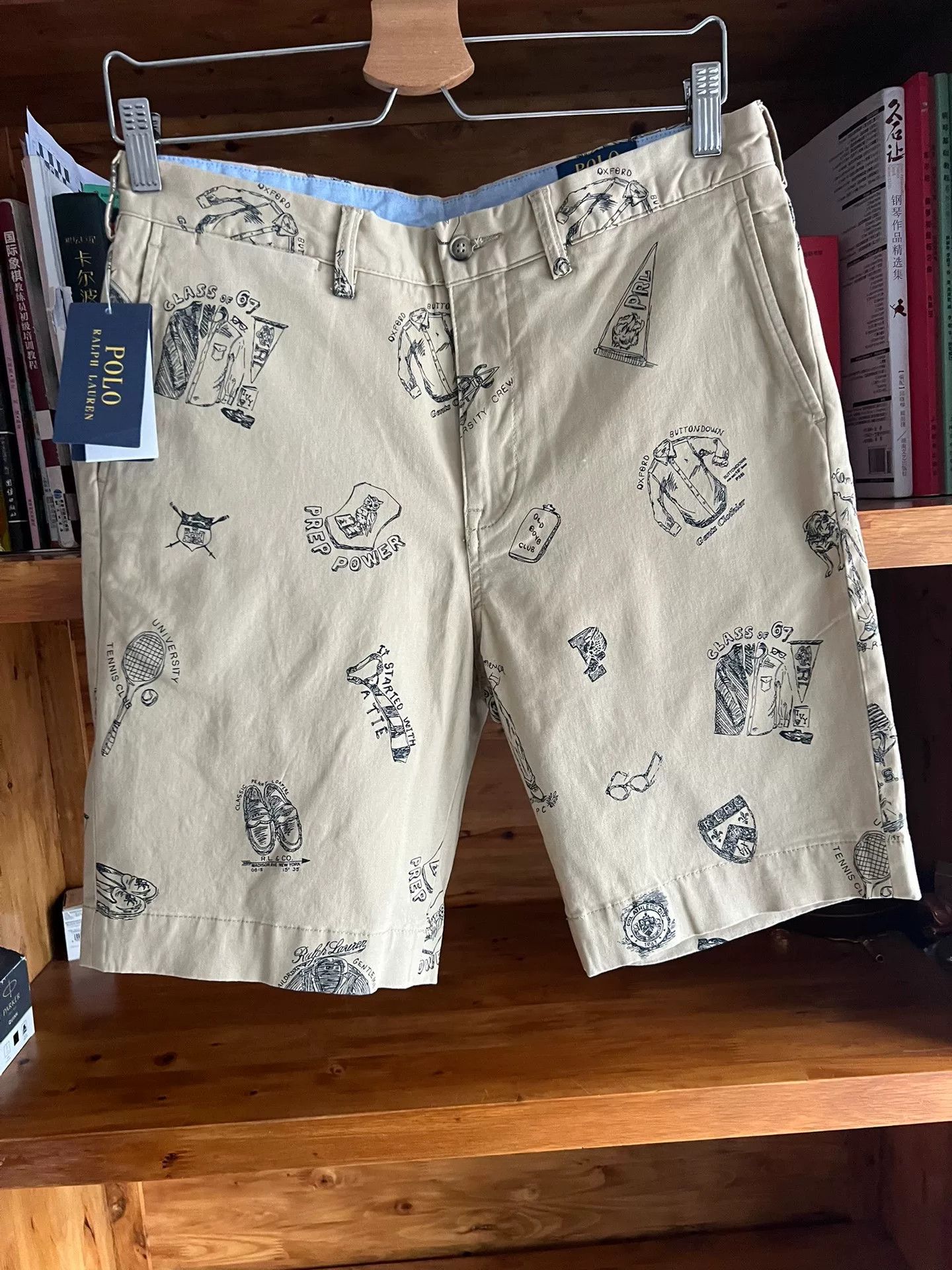 Polo Ralph Lauren Polo Ralph Lauren All-Over Print Cargo Shorts Size US 30 / EU 46 - 2 Thumbnail
