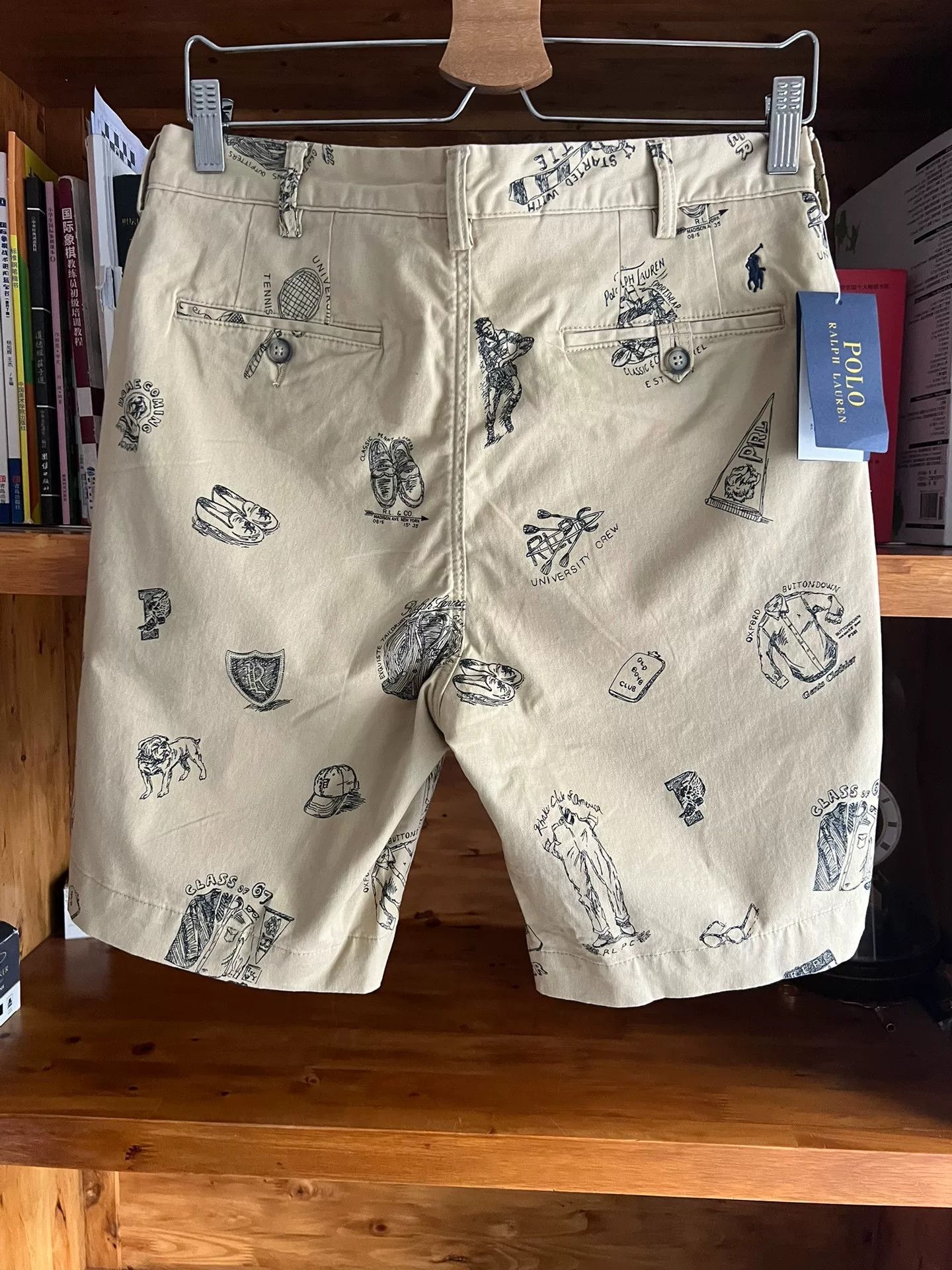 Polo Ralph Lauren Polo Ralph Lauren All-Over Print Cargo Shorts Size US 30 / EU 46 - 6 Thumbnail