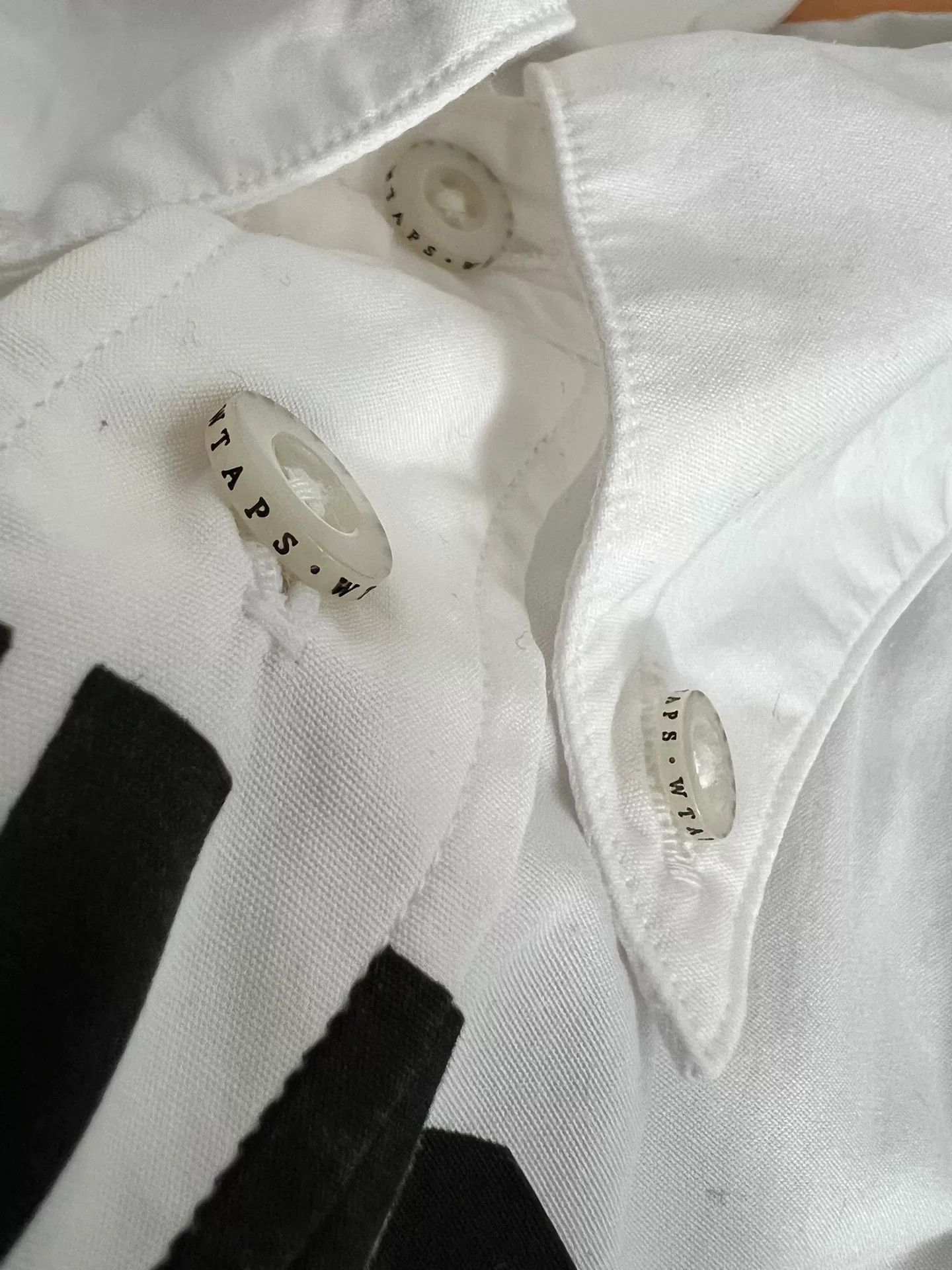 Wtaps WTAPS 15AW White Letter Shirt Size US S / EU 44-46 / 1 - 6 Thumbnail