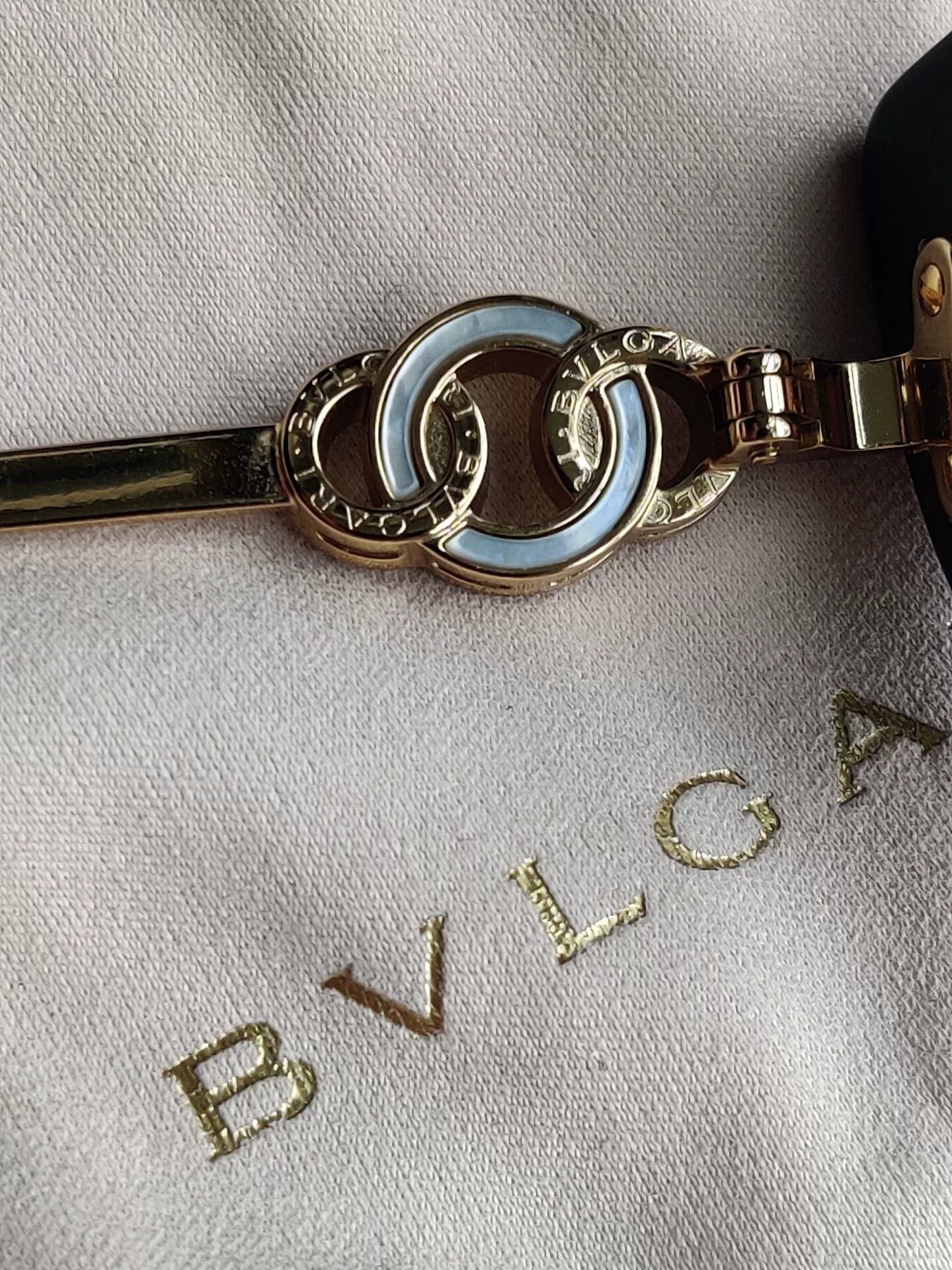 Bvlgari Bvlgari Tortoiseshell Gold-Plated Glasses Size ONE SIZE - 5 Thumbnail
