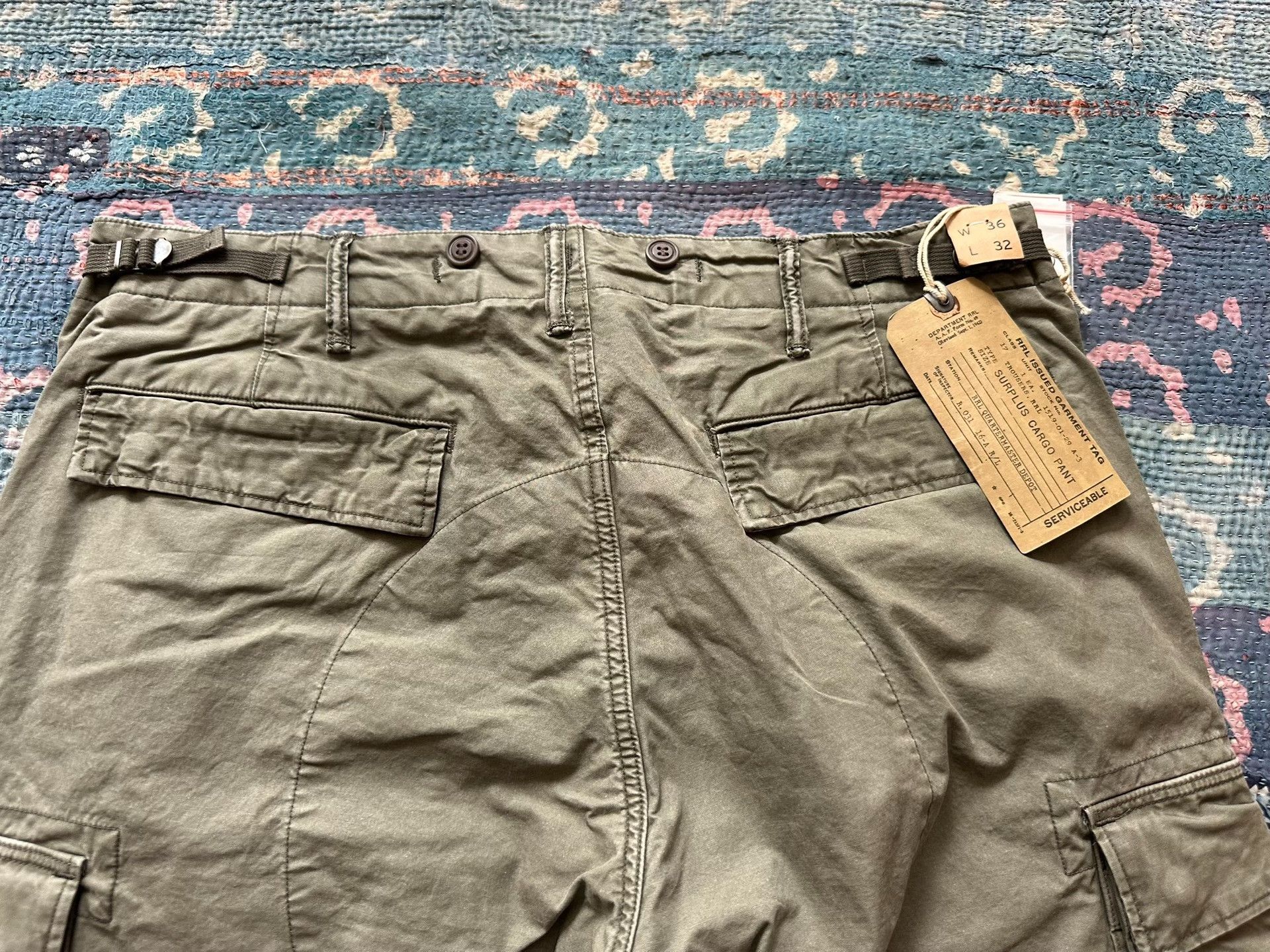 RRL Ralph Lauren RRL Work Casual Pants Size US 36 / EU 52 - 4 Thumbnail