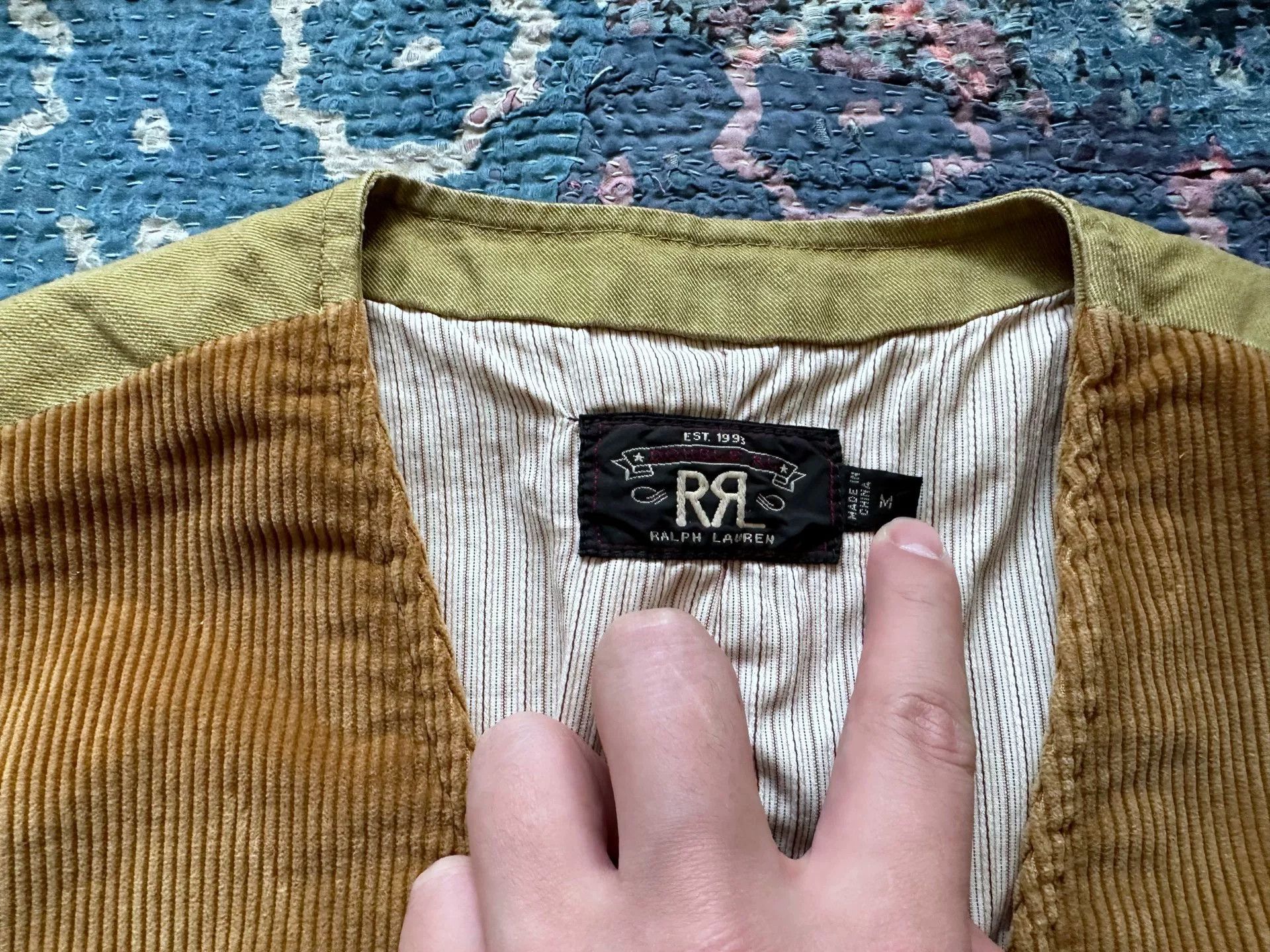 RRL Ralph Lauren RRL Corduroy Hunting Vest Size US M / EU 48-50 / 2 - 4 Thumbnail
