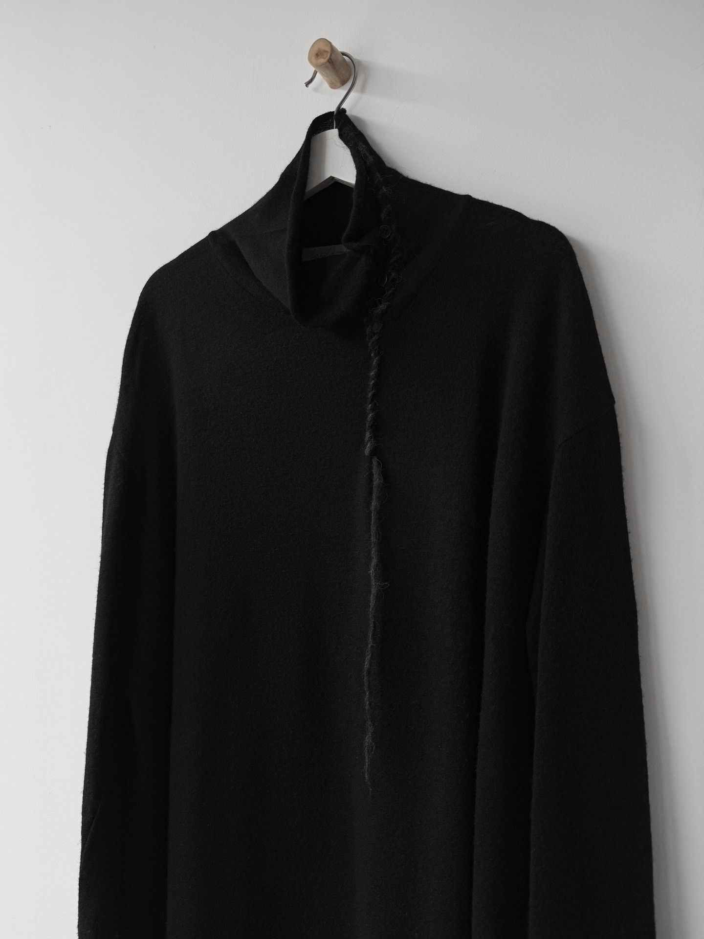Yohji Yamamoto Yohji Yamamoto Pour Homme 24AW Turtleneck Top Size US L / EU 52-54 / 3 - 3 Thumbnail