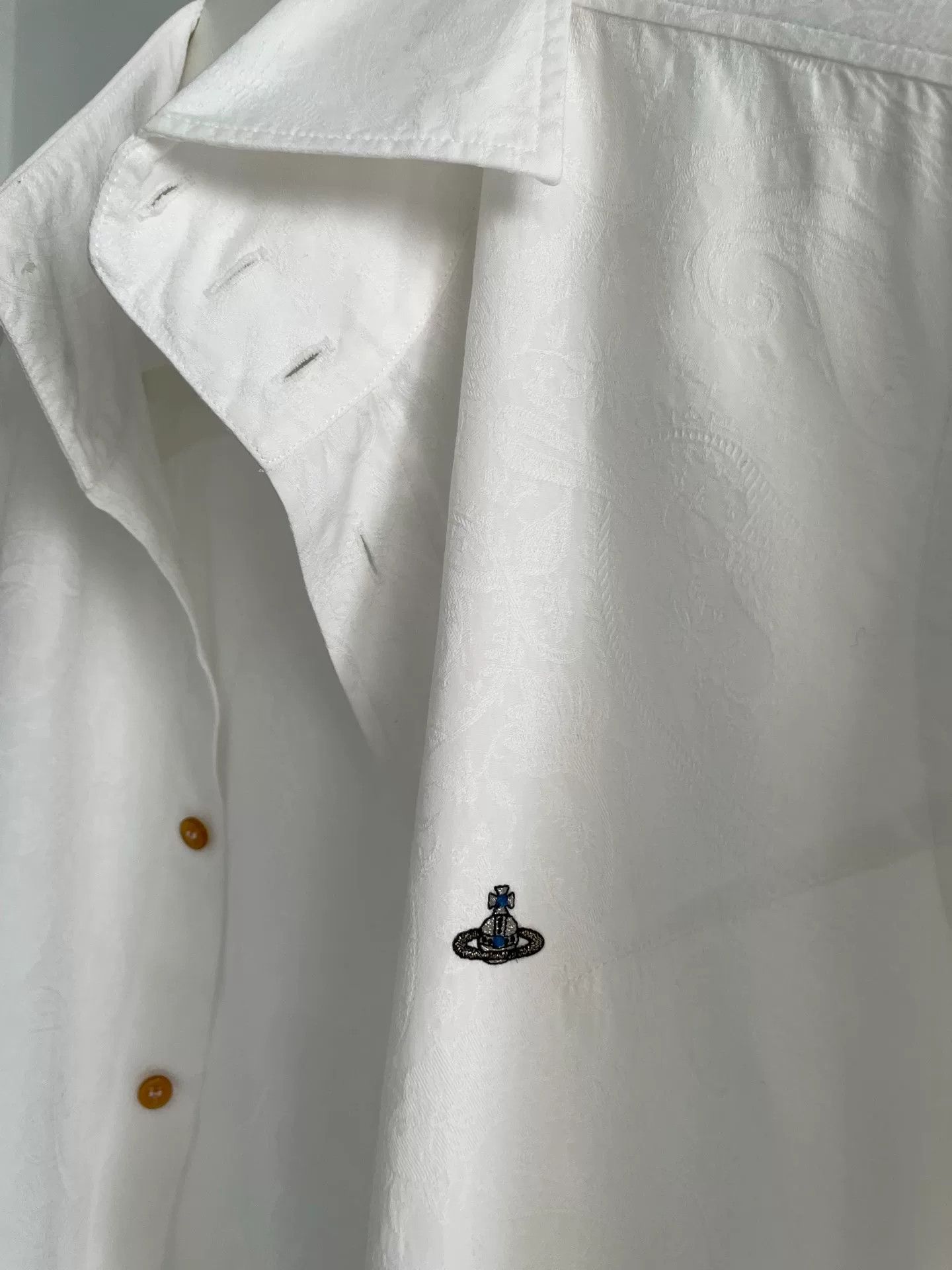 Vivienne Westwood Vivienne Westwood Jacquard Three-Button Shirt Size US S / EU 44-46 / 1 - 3 Thumbnail