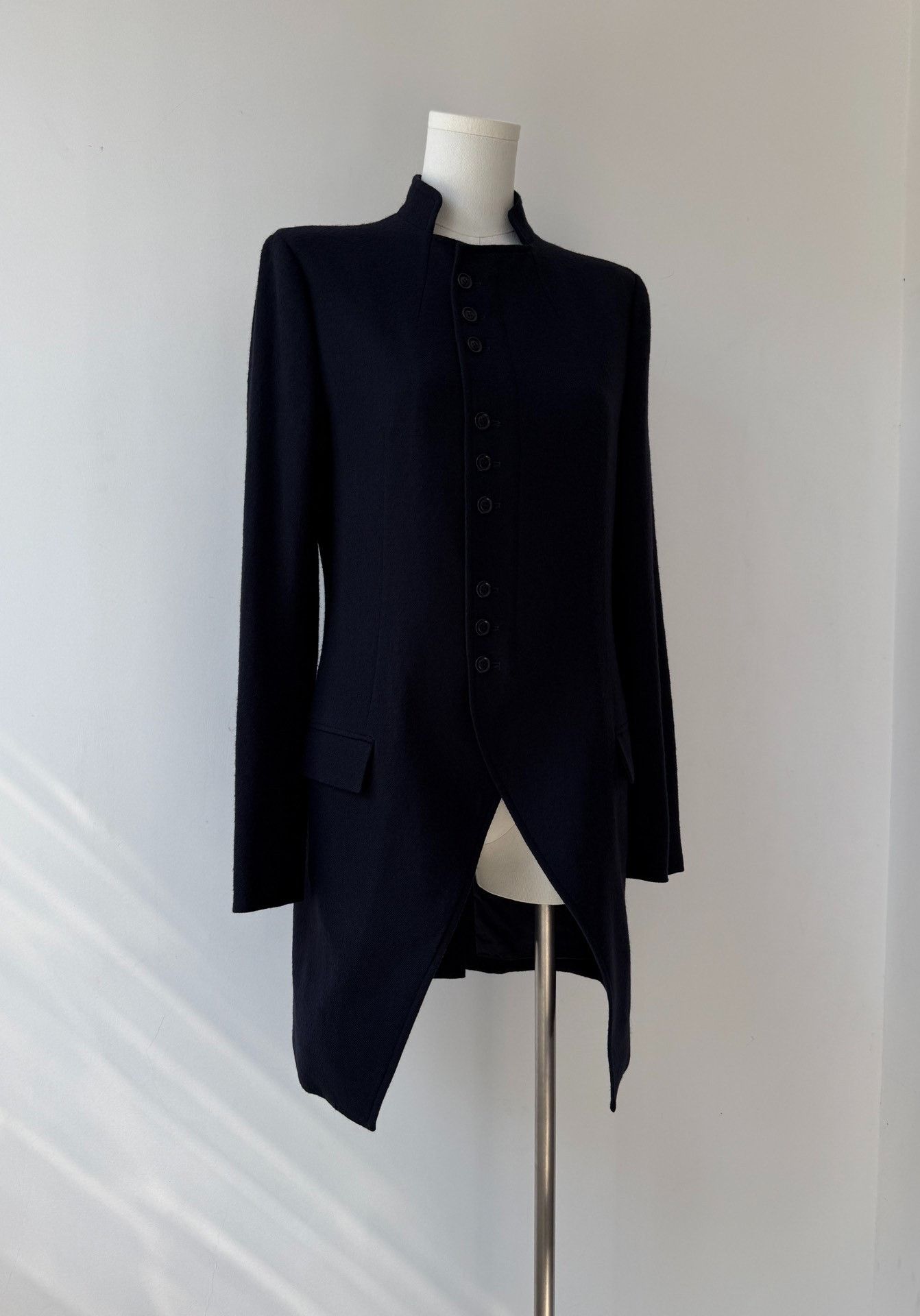 Yohji Yamamoto Yohji Yamamoto Y's 23AW Buttoned Coat Size US M / EU 48-50 / 2 - 2 Thumbnail