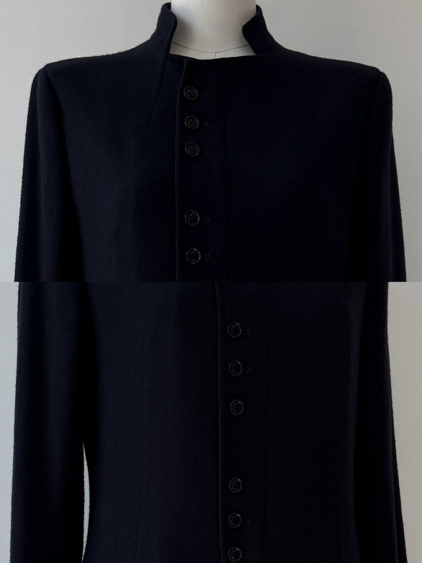 Yohji Yamamoto Yohji Yamamoto Y's 23AW Buttoned Coat Size US M / EU 48-50 / 2 - 6 Thumbnail