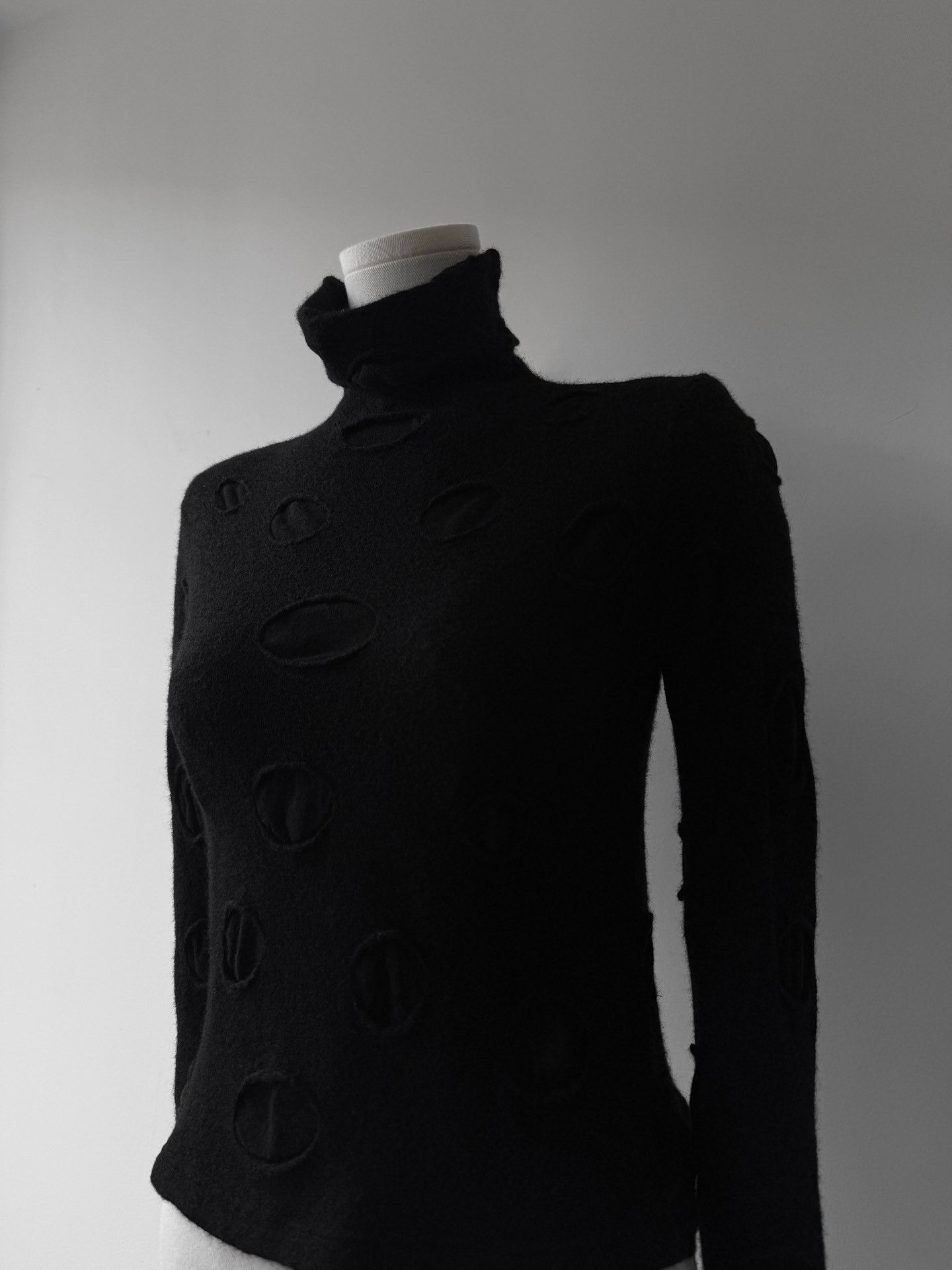 Yohji Yamamoto Yohji Yamamoto Y's 17AW Open Collar Top Size M / US 6-8 / IT 42-44 - 4 Thumbnail