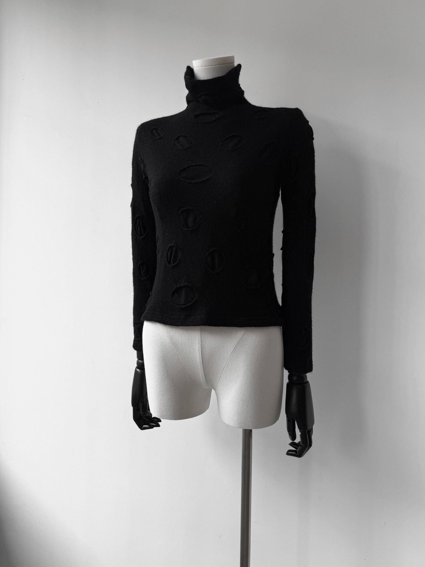 Yohji Yamamoto Yohji Yamamoto Y's 17AW Open Collar Top Size M / US 6-8 / IT 42-44 - 2 Thumbnail