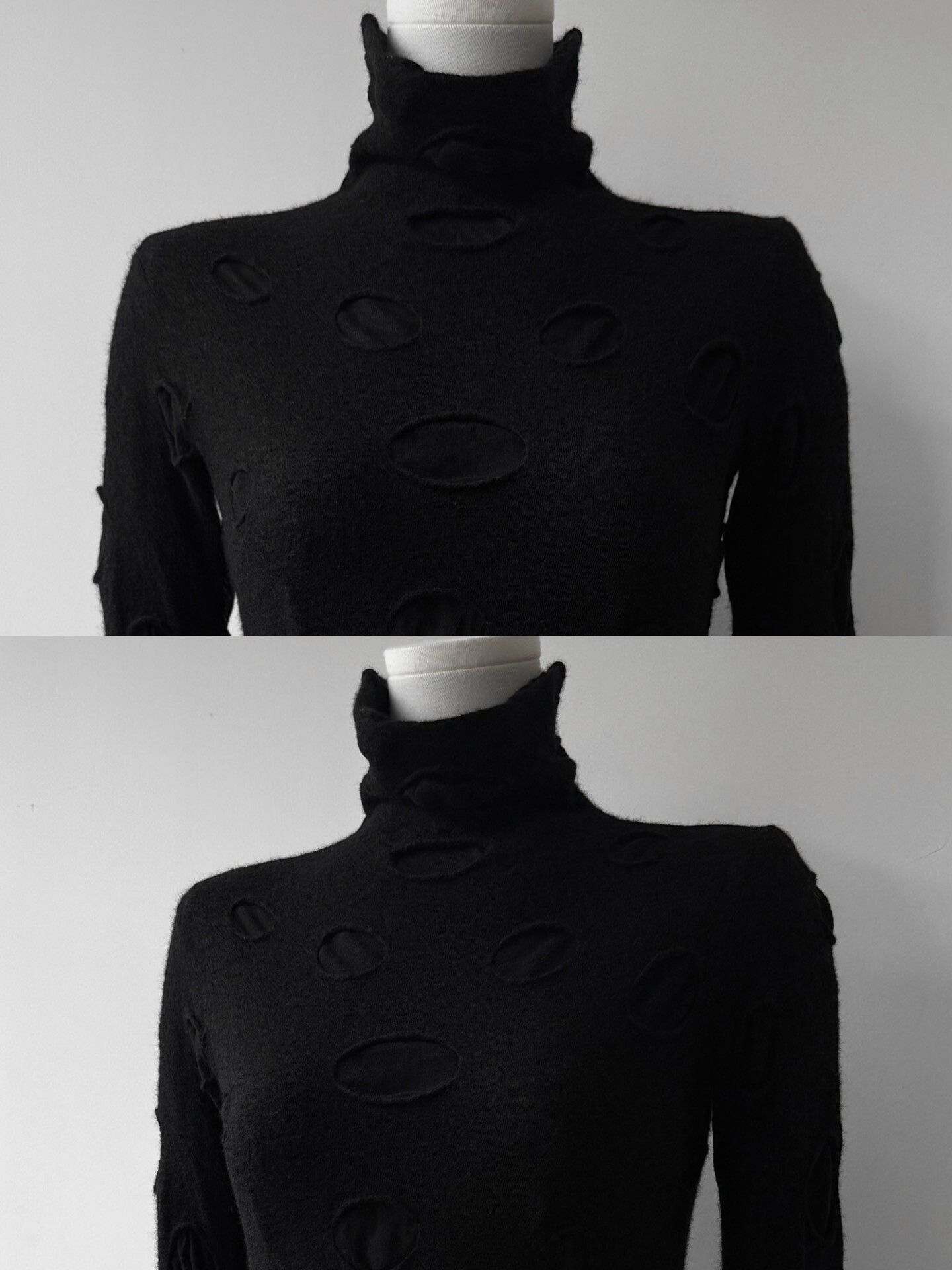Yohji Yamamoto Yohji Yamamoto Y's 17AW Open Collar Top Size M / US 6-8 / IT 42-44 - 5 Thumbnail