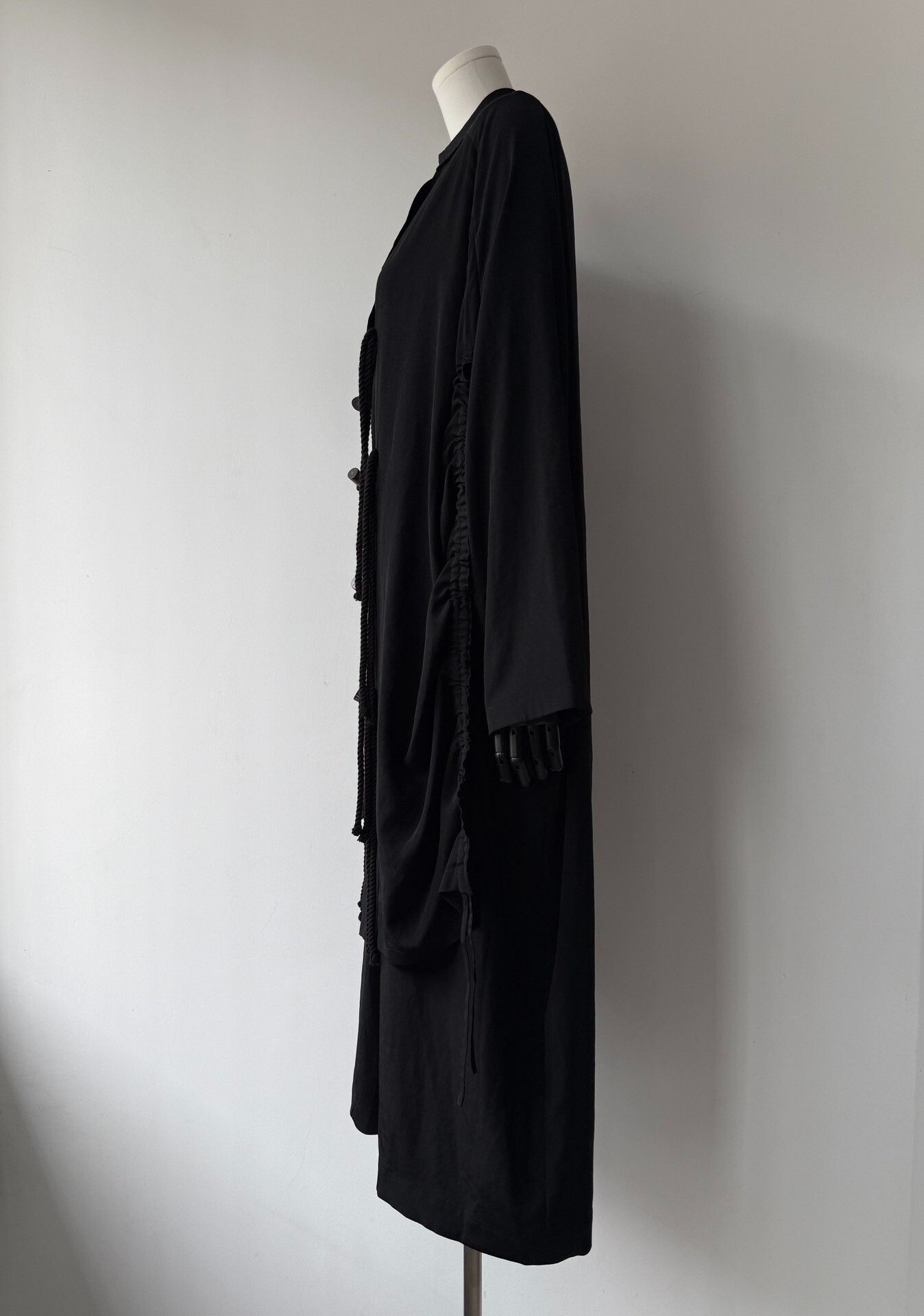 Yohji Yamamoto Yohji Yamamoto Triacetate Long Coat Size US M / EU 48-50 / 2 - 6 Thumbnail