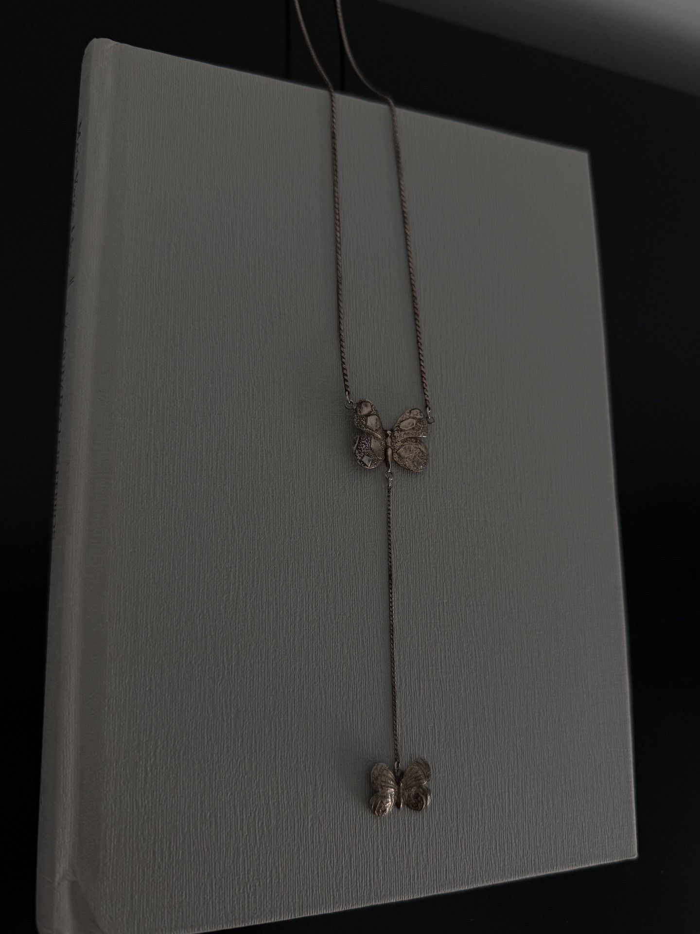 Jean Paul Gaultier Jean Paul Gaultier Double Butterfly Necklace Size ONE SIZE - 6 Thumbnail
