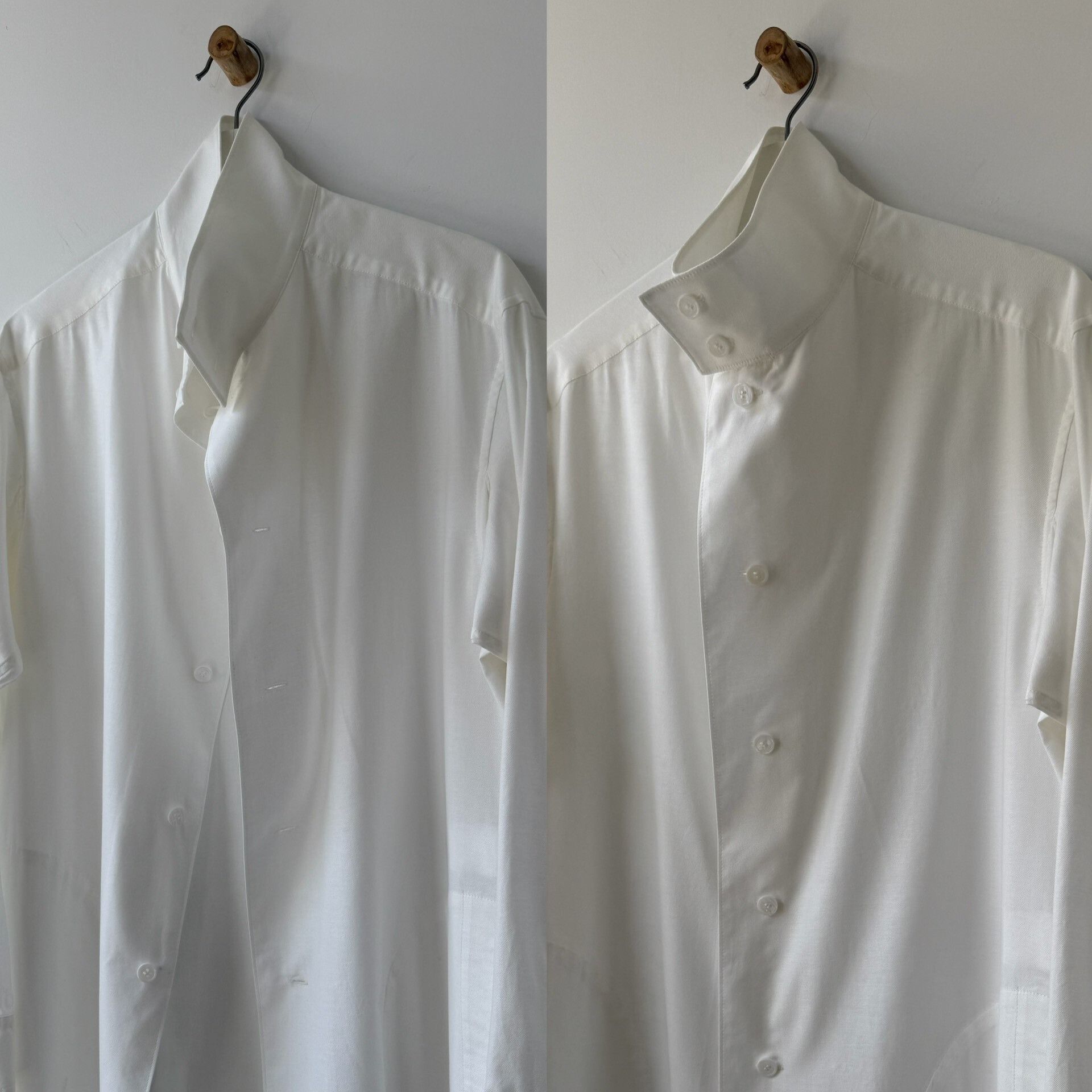Yohji Yamamoto Yohji Yamamoto Y's 25AW Windproof Shirt Coat Size US M / EU 48-50 / 2 - 3 Thumbnail