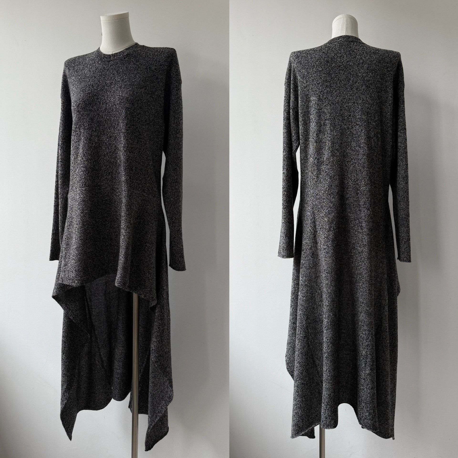 Y's Yohji Yamamoto Y's Long Fishtail Wool Sweater Size M / US 6-8 / IT 42-44 - 2 Thumbnail