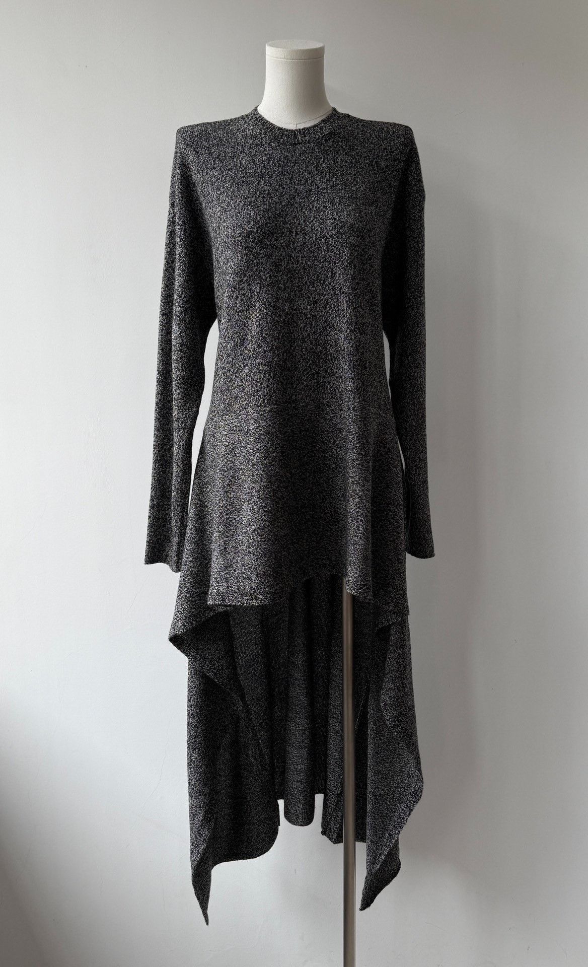 Y's Yohji Yamamoto Y's Long Fishtail Wool Sweater Size M / US 6-8 / IT 42-44 - 3 Thumbnail