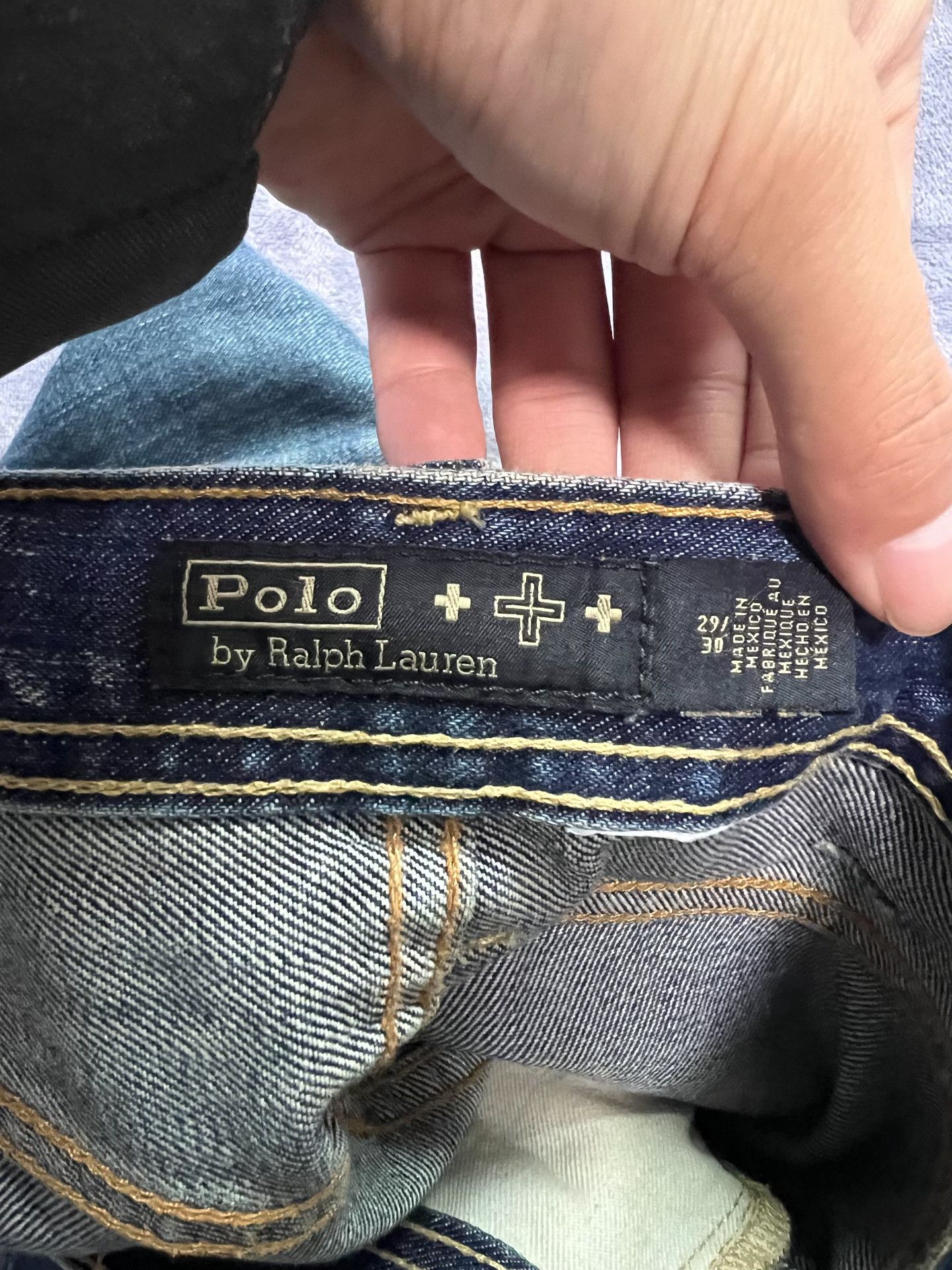 Polo Ralph Lauren Polo Ralph Lauren Laser Washed Jeans Size US 29 - 6 Thumbnail