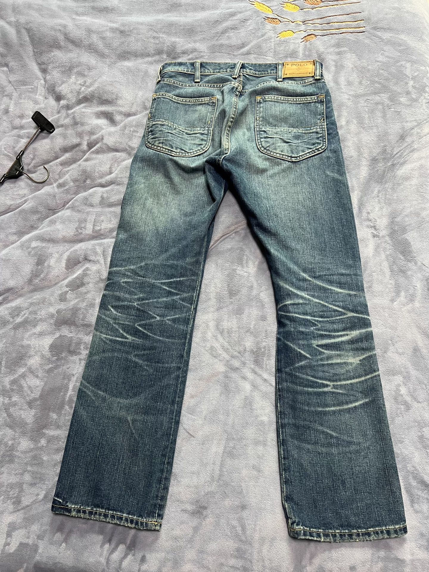 Polo Ralph Lauren Polo Ralph Lauren Laser Washed Jeans Size US 29 - 3 Thumbnail