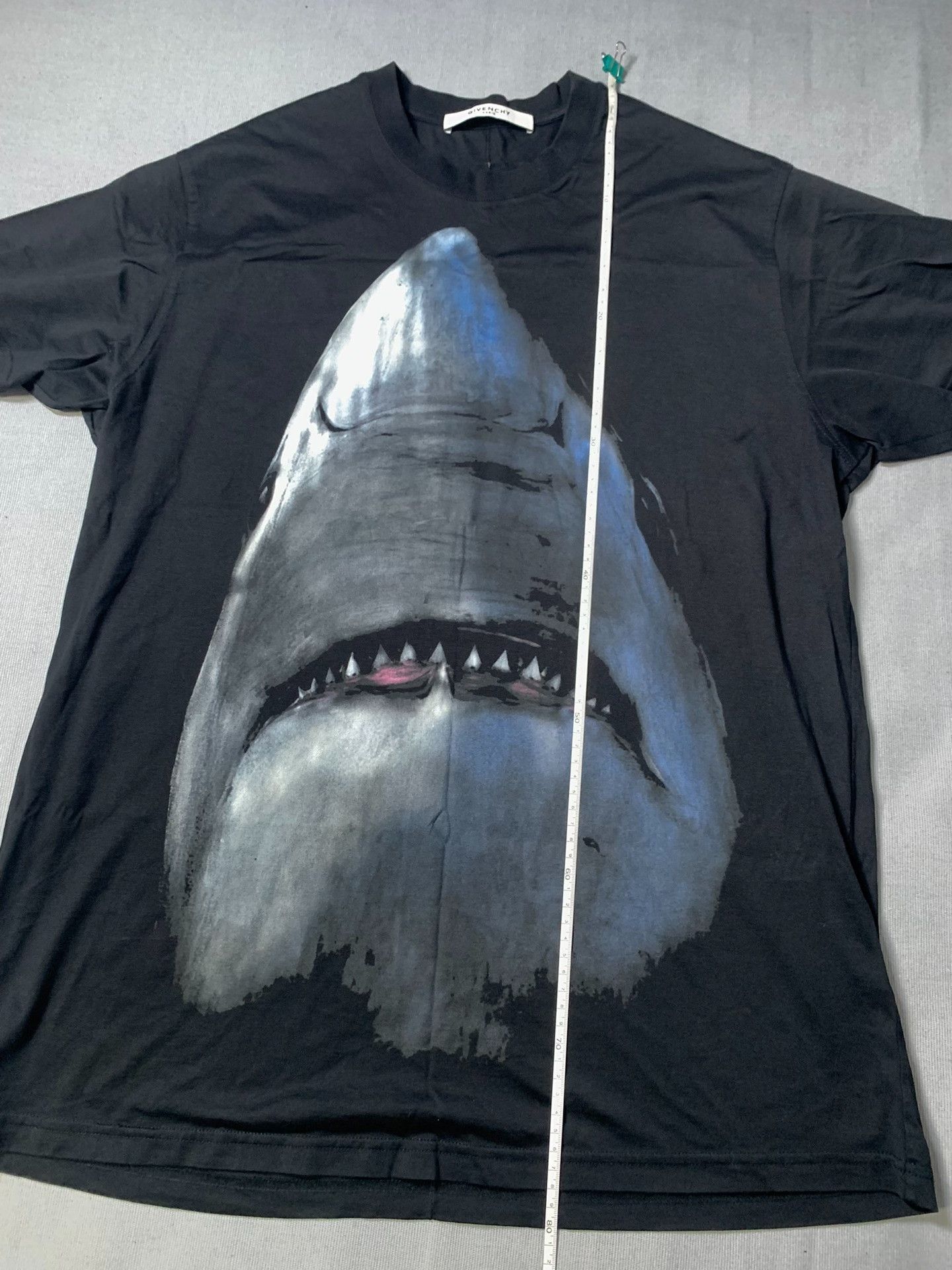 Givenchy Givenchy Shark Print Short Sleeve T-shirt Size US S / EU 44-46 / 1 - 8 Thumbnail