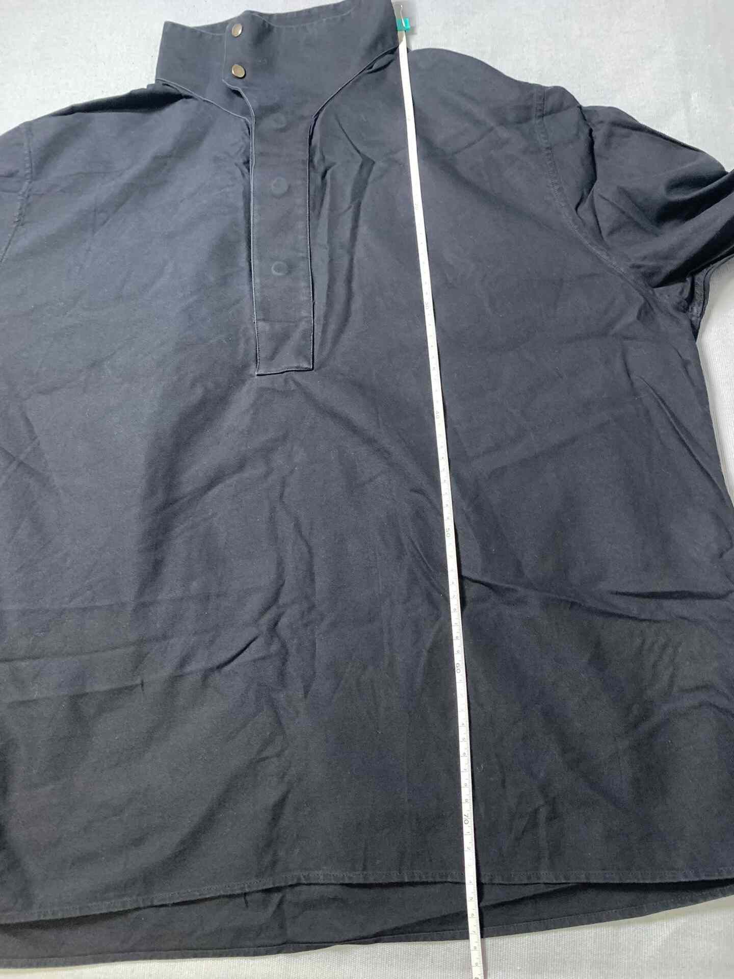 Givenchy Givenchy Black Label Button Turtleneck Shirt Size US M / EU 48-50 / 2 - 9 Thumbnail