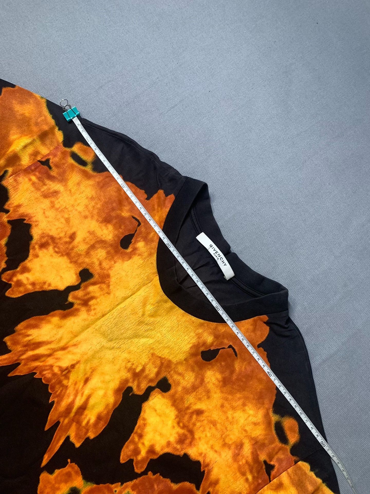 Givenchy Givenchy Flame Print Short Sleeve Size US S / EU 44-46 / 1 - 5 Thumbnail