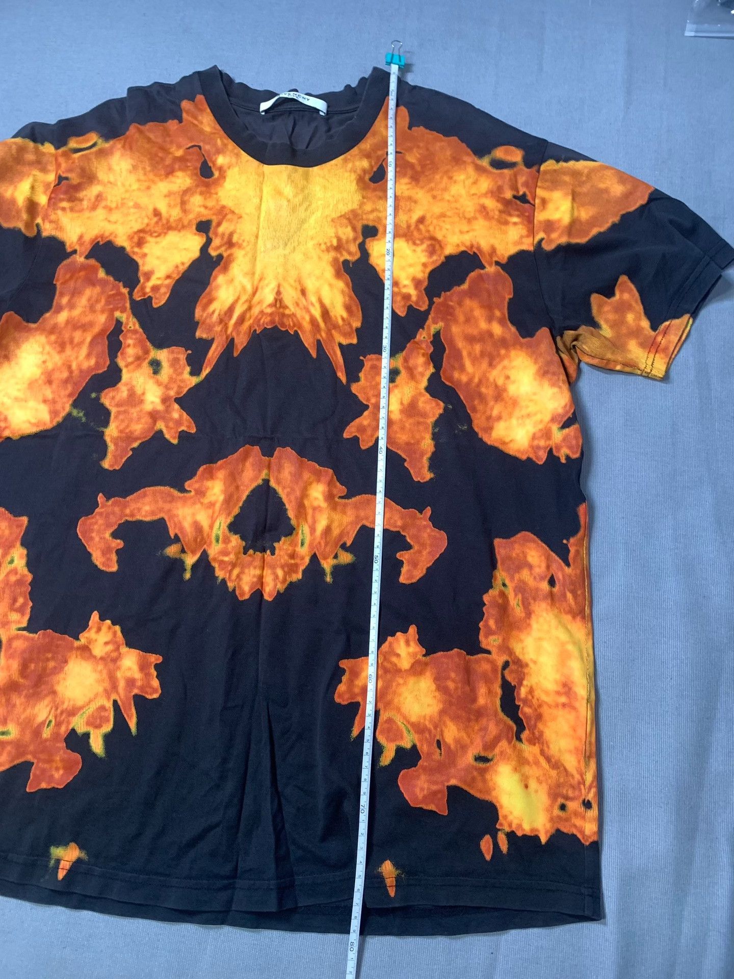 Givenchy Givenchy Flame Print Short Sleeve Size US S / EU 44-46 / 1 - 7 Thumbnail