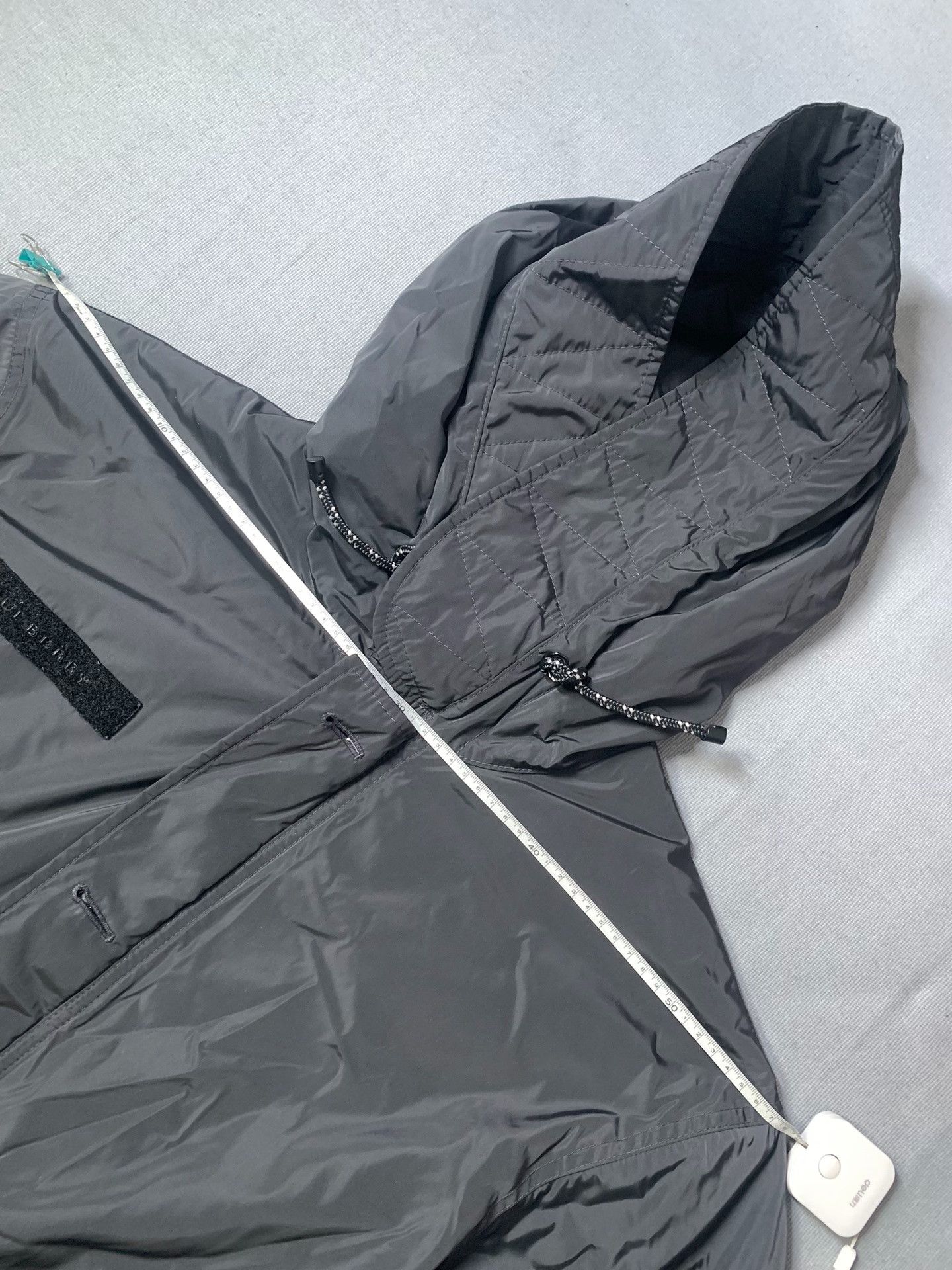 Burberry Burberry Metallic Nylon Long Fishtail Parka Size US M / EU 48-50 / 2 - 6 Thumbnail
