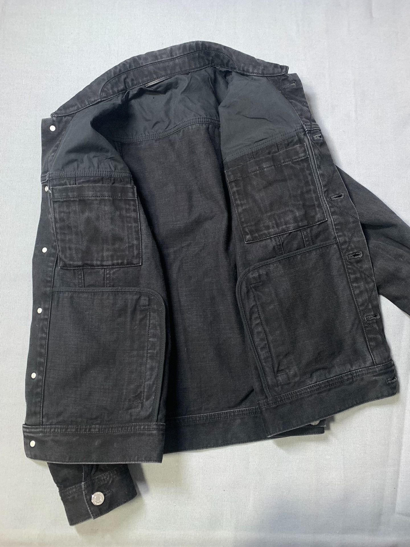 Givenchy Star Patch Washed Denim Jacket