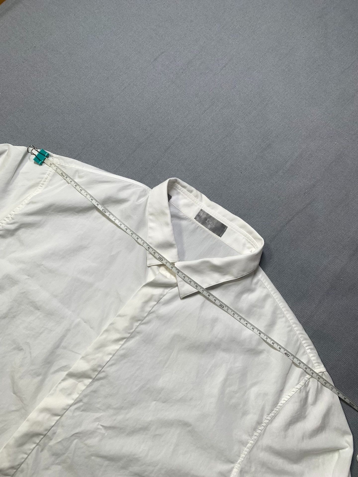 Dior Dior Bee Embroidery White Shirt Size US M / EU 48-50 / 2 - 7 Thumbnail