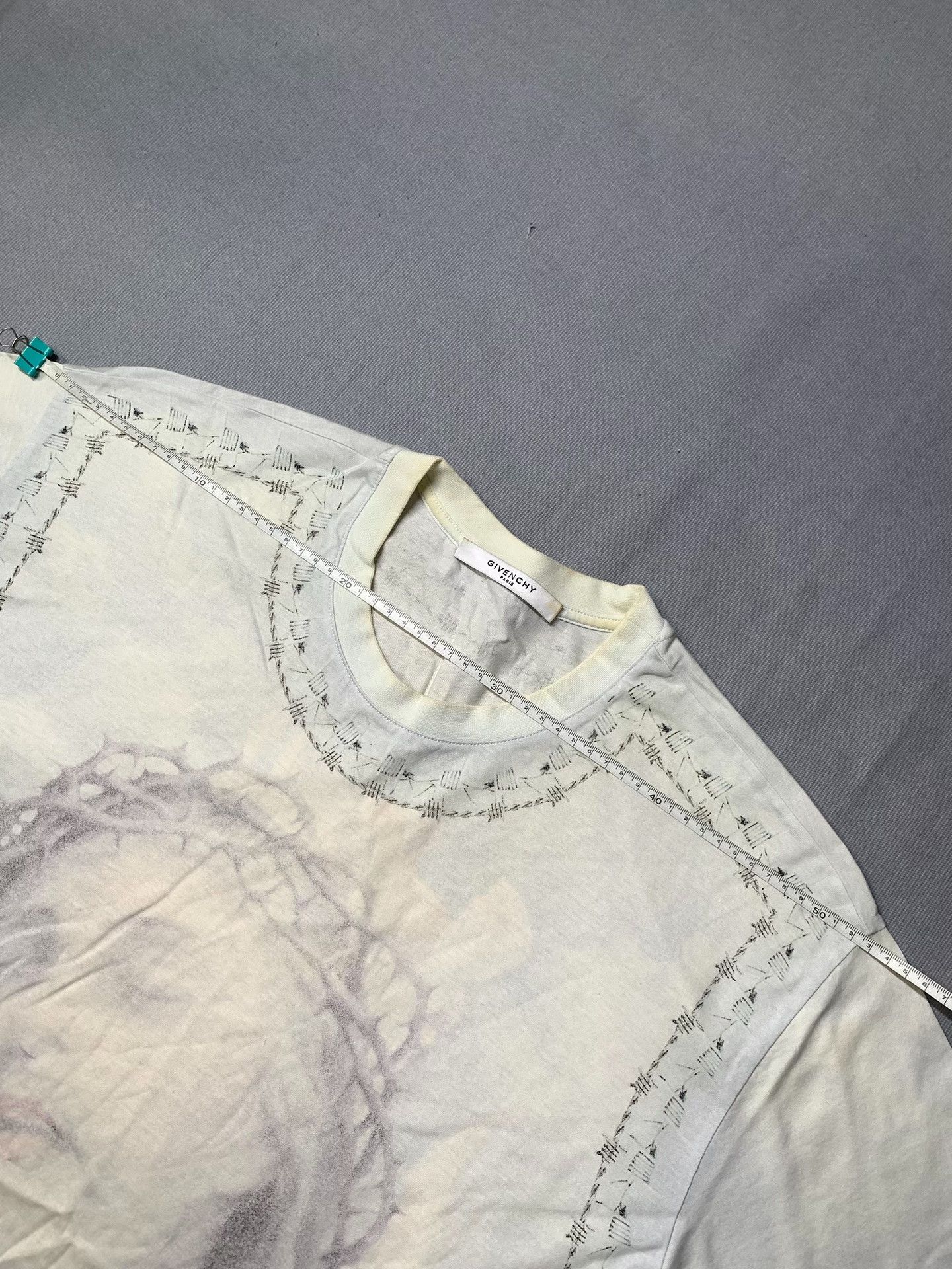 Givenchy Givenchy Jesus Print Short Sleeve Size US S / EU 44-46 / 1 - 6 Thumbnail