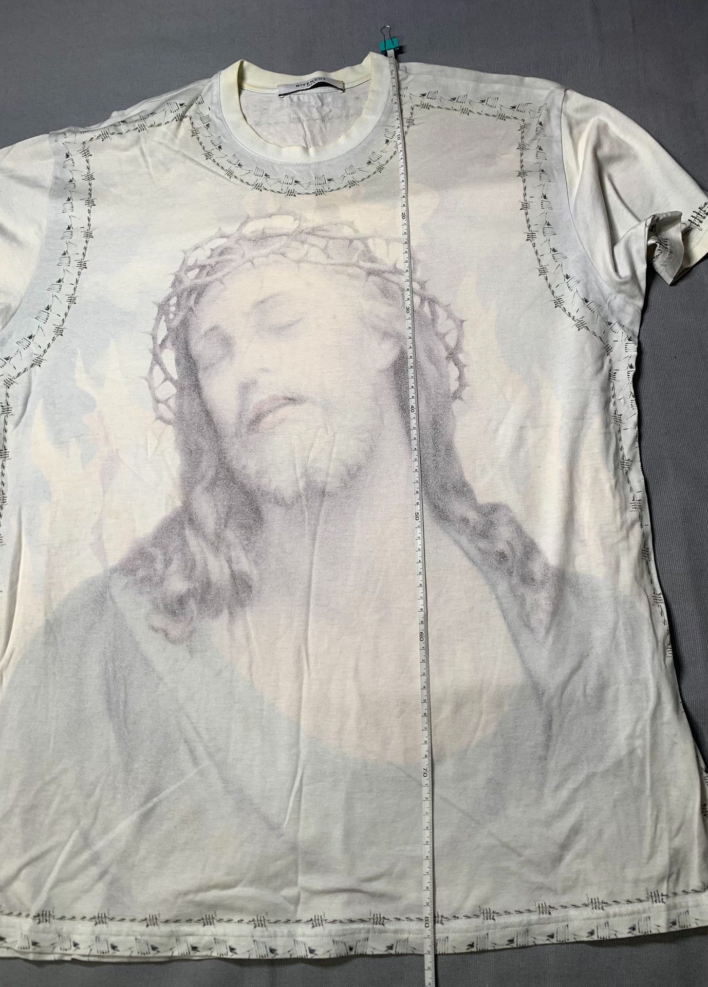 Givenchy Givenchy Jesus Print Short Sleeve Size US S / EU 44-46 / 1 - 8 Thumbnail