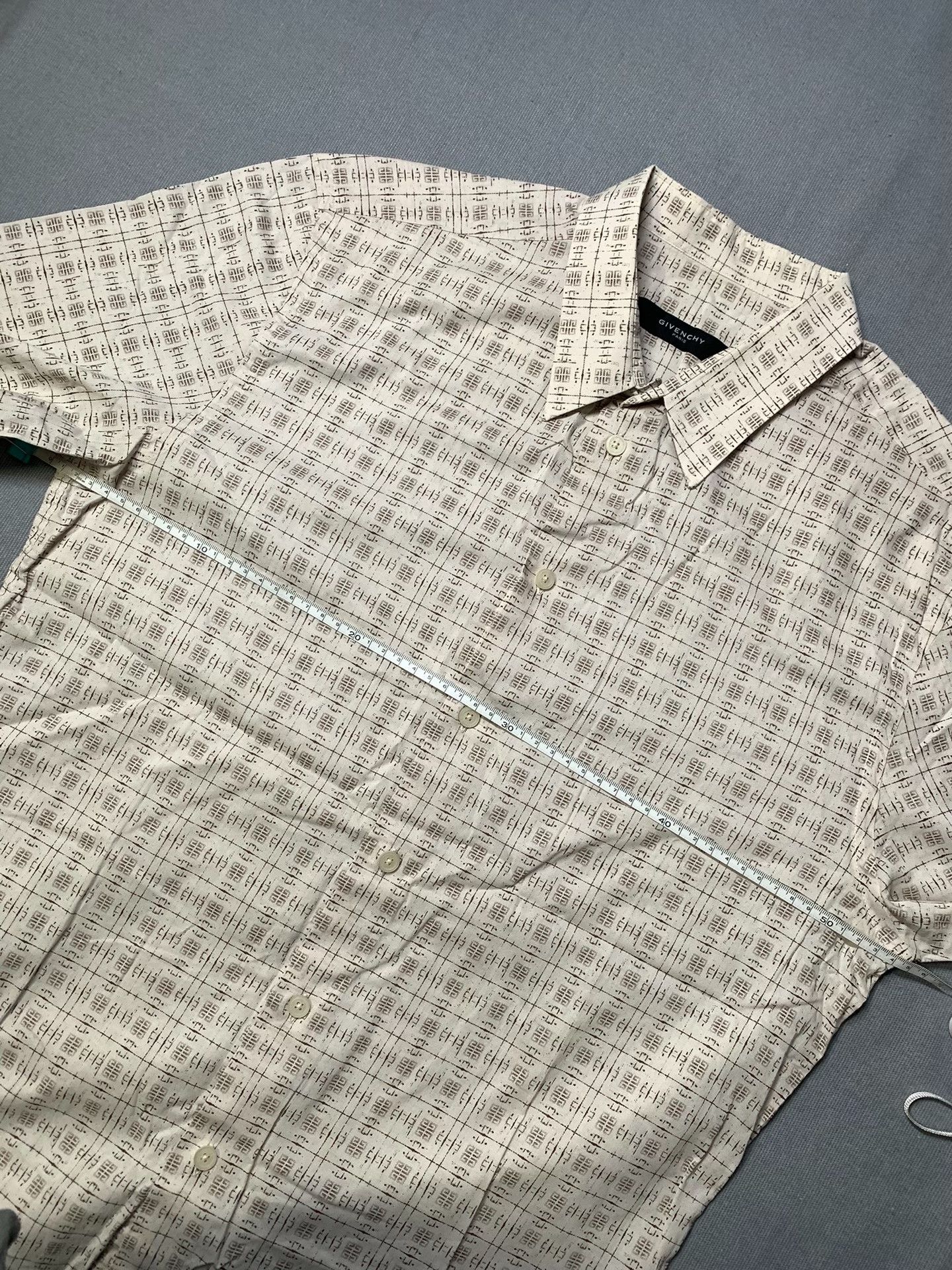 Givenchy Givenchy All-over Print Short-sleeve Shirt Size US XL / EU 56 / 4 - 7 Thumbnail