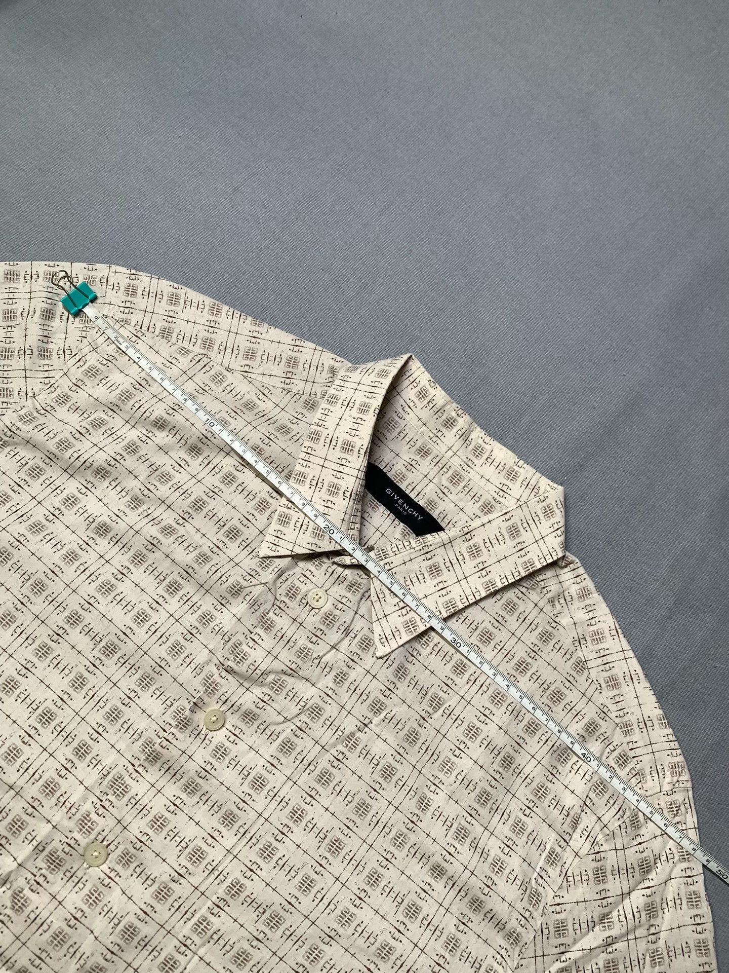 Givenchy Givenchy All-over Print Short-sleeve Shirt Size US XL / EU 56 / 4 - 6 Thumbnail