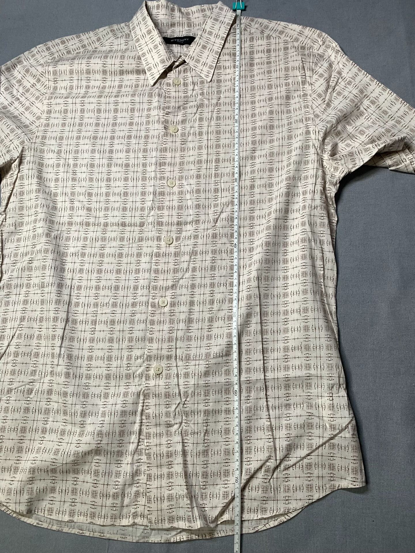 Givenchy Givenchy All-over Print Short-sleeve Shirt Size US XL / EU 56 / 4 - 8 Thumbnail