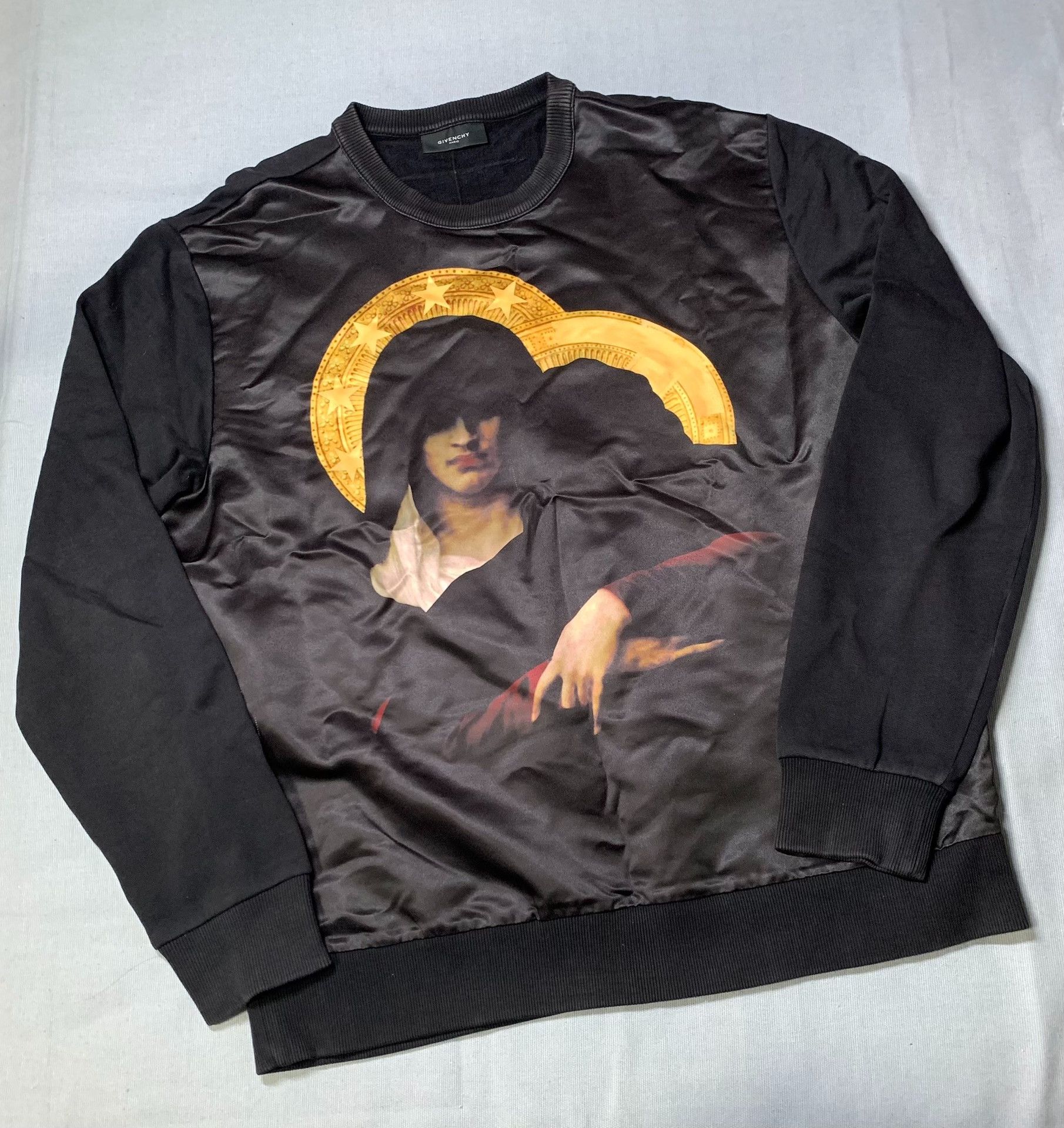 Givenchy Givenchy Silk Religious Halo Sweater Size US L / EU 52-54 / 3 - 2 Thumbnail