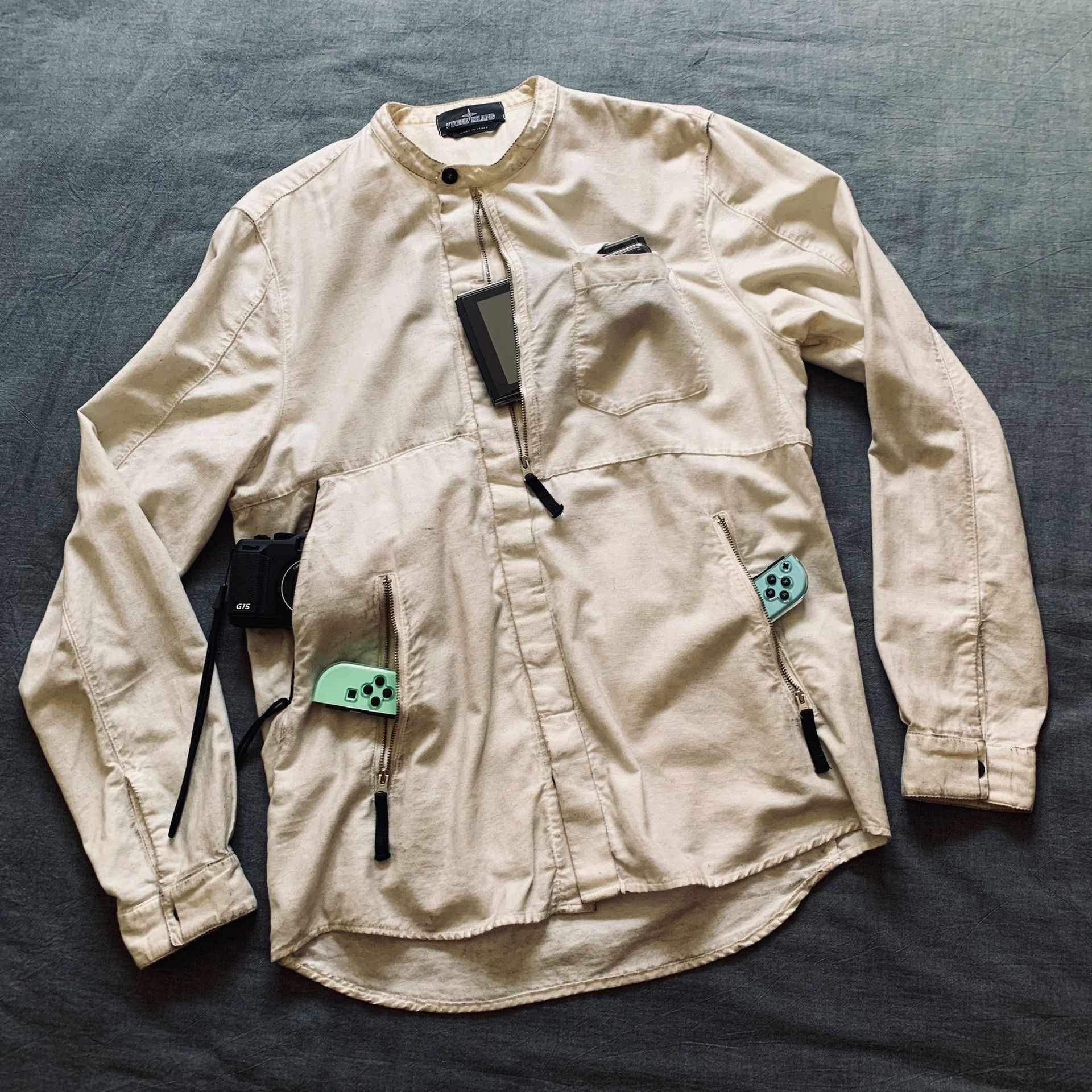 Stone Island Shadow Project Stone Island Shadow Project Dirty Dye Shirt Size US M / EU 48-50 / 2 - 2 Thumbnail