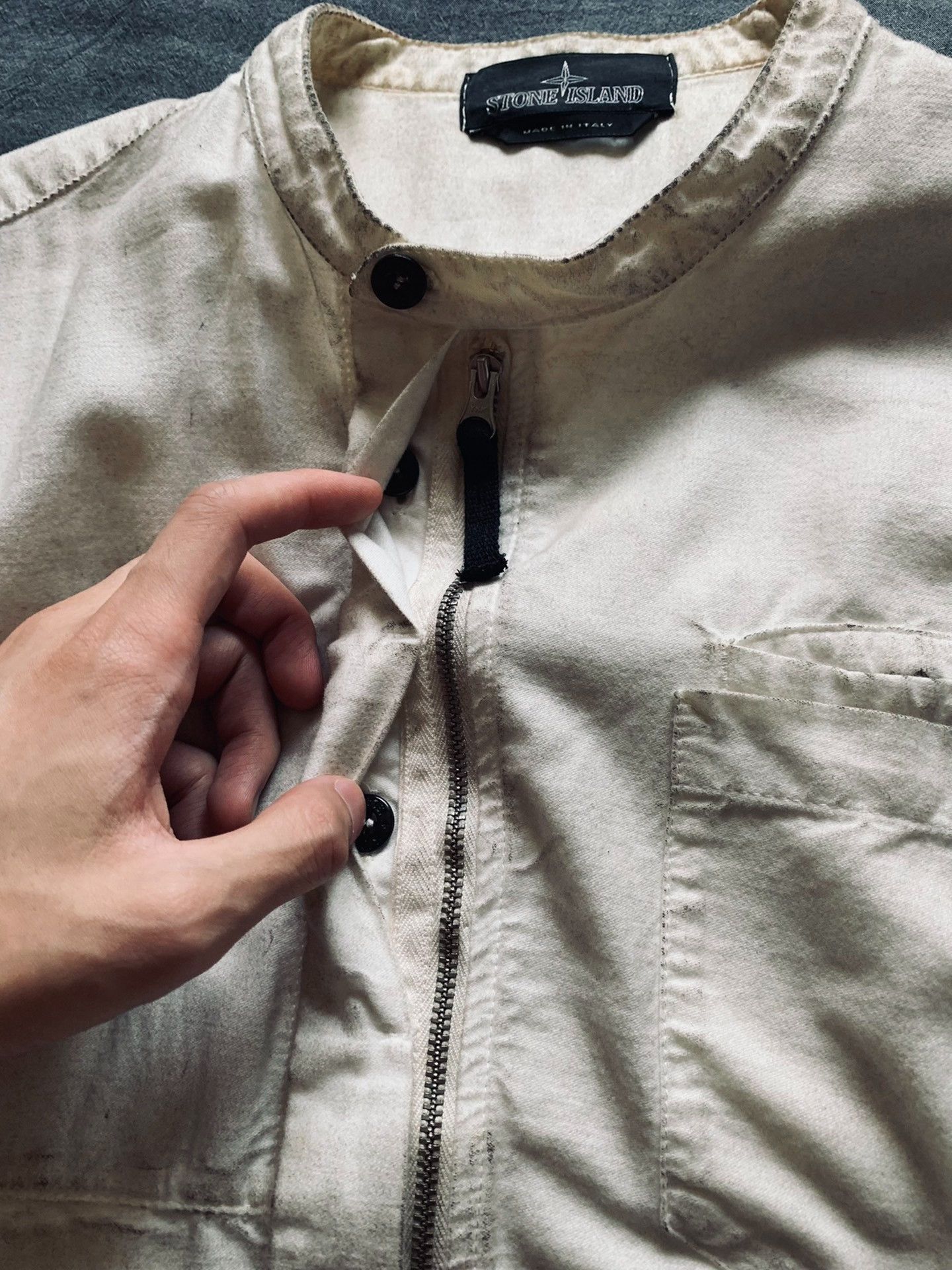 Stone Island Shadow Project Stone Island Shadow Project Dirty Dye Shirt Size US M / EU 48-50 / 2 - 4 Thumbnail