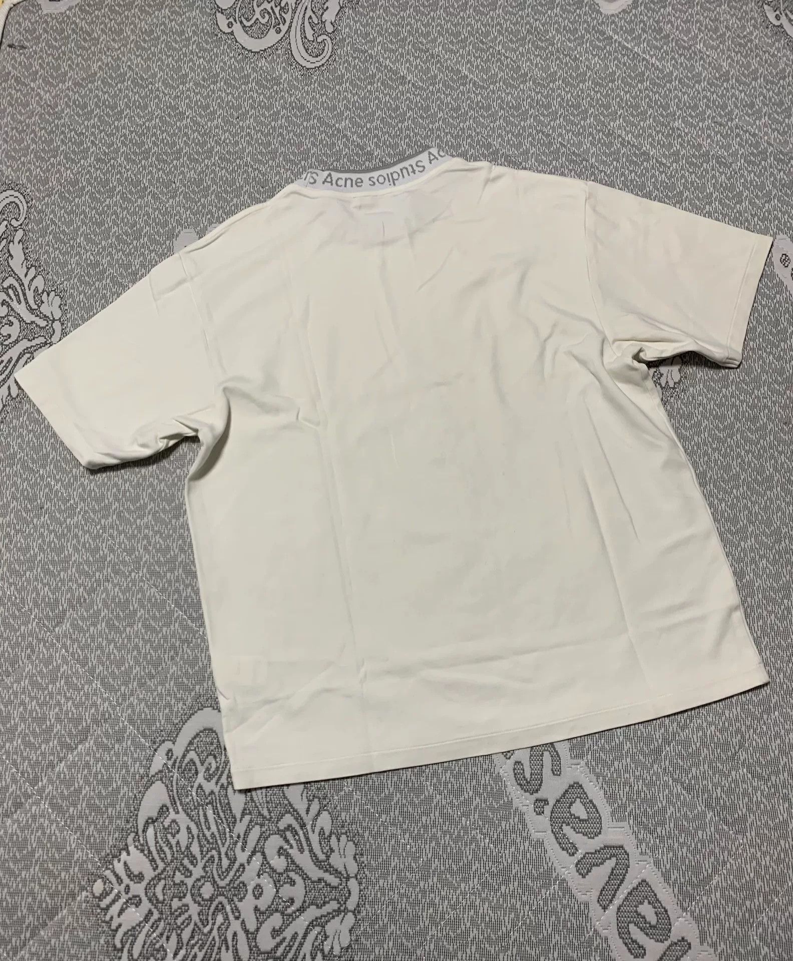 Acne Studios Acne Studios Collar Logo Short-Sleeve Size US M / EU 48-50 / 2 - 2 Thumbnail