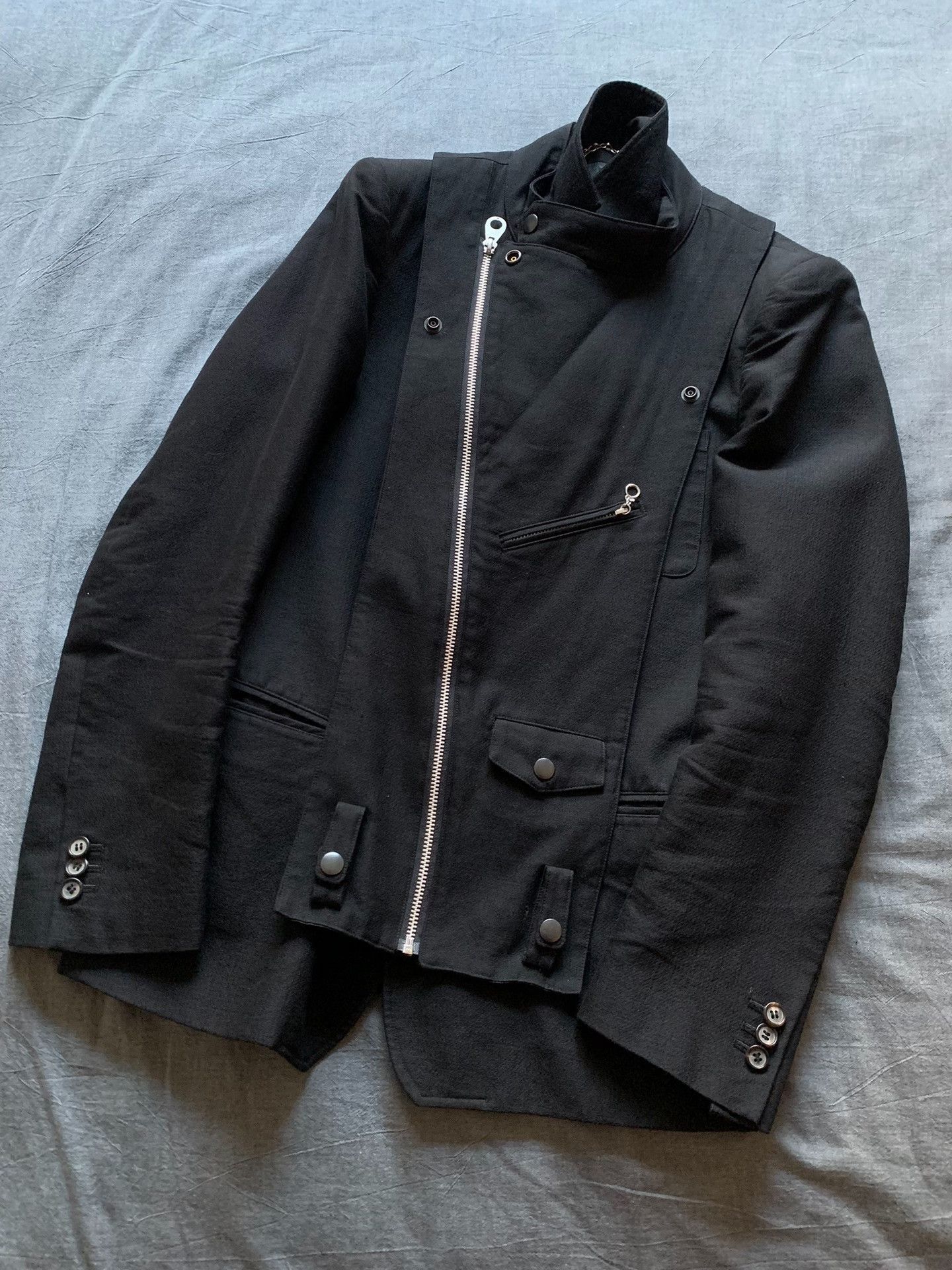 Maison MIHARA YASUHIRO Miharayasuhiro Detachable Wool Padded Jacket Size US M / EU 48-50 / 2 - 2 Thumbnail