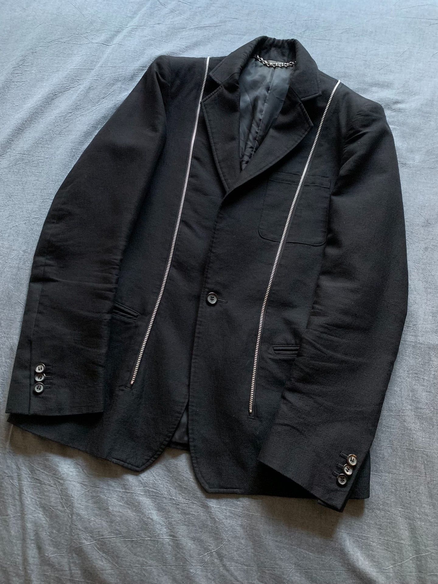 Maison MIHARA YASUHIRO Miharayasuhiro Detachable Wool Padded Jacket Size US M / EU 48-50 / 2 - 3 Thumbnail