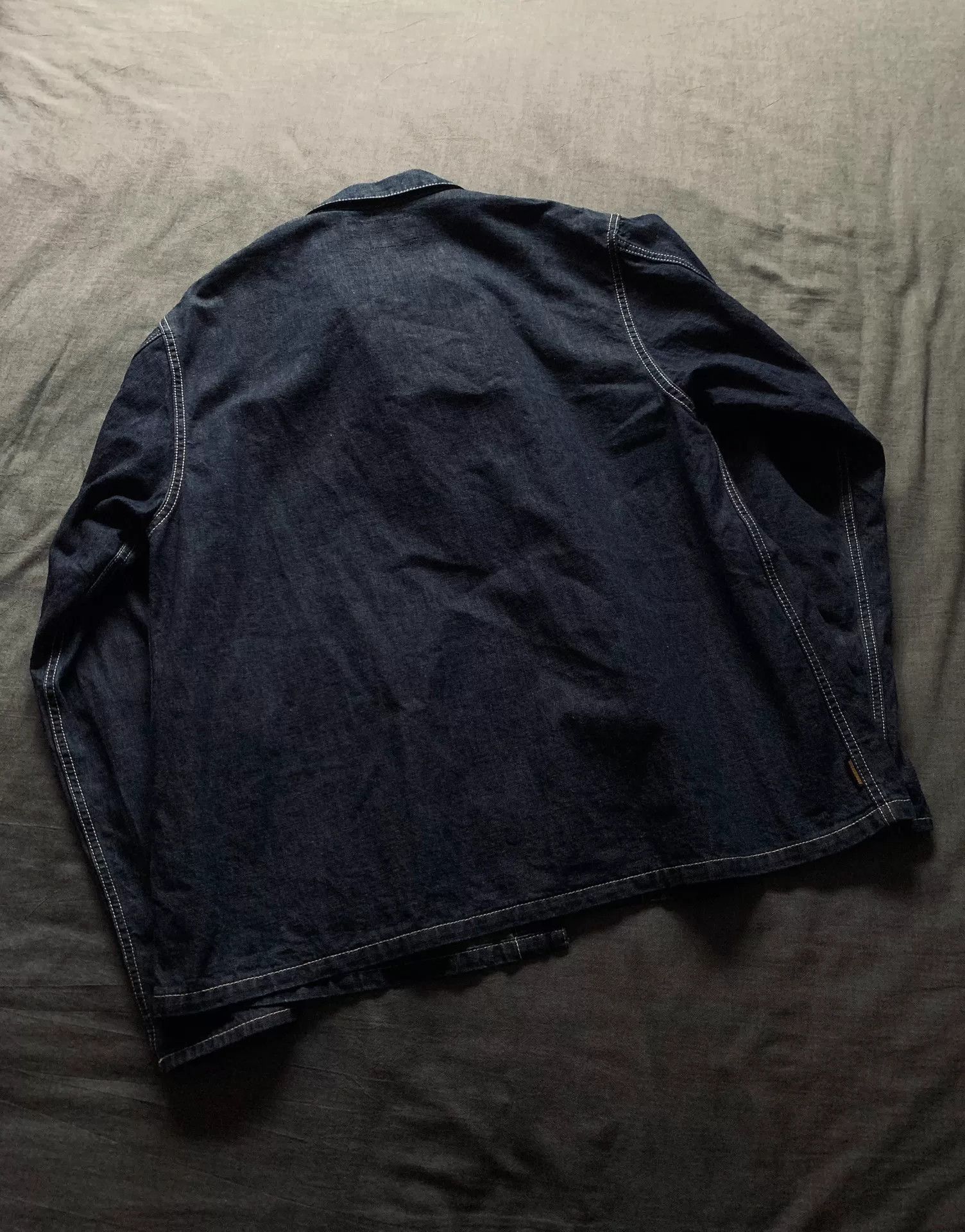 Neighborhood NEIGHBORHOOD HUSTLAS Washed Denim Jacket Size US L / EU 52-54 / 3 - 3 Thumbnail