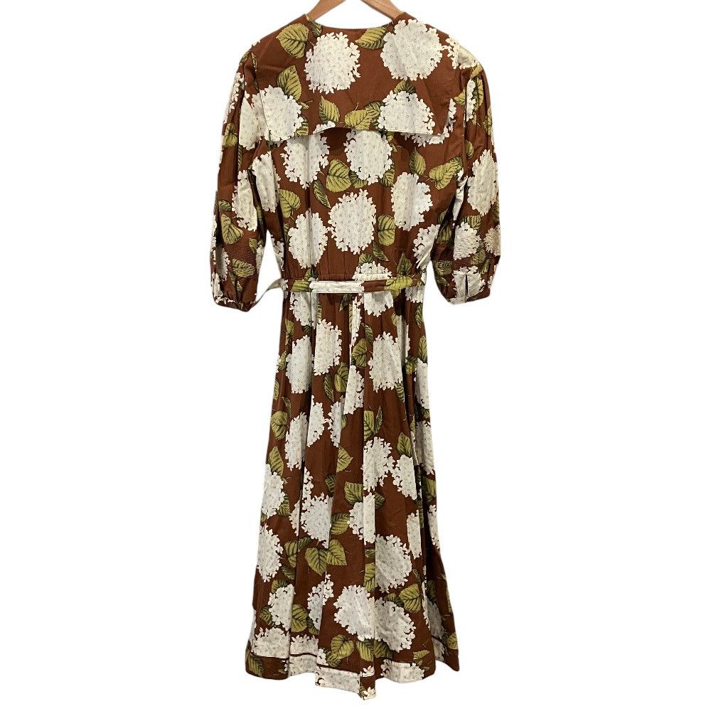Other Other INGEBORG Flower Print Pleated Long Dress Textile Dresses DUTY FREE for USA Size ONE SIZE - 2 Thumbnail