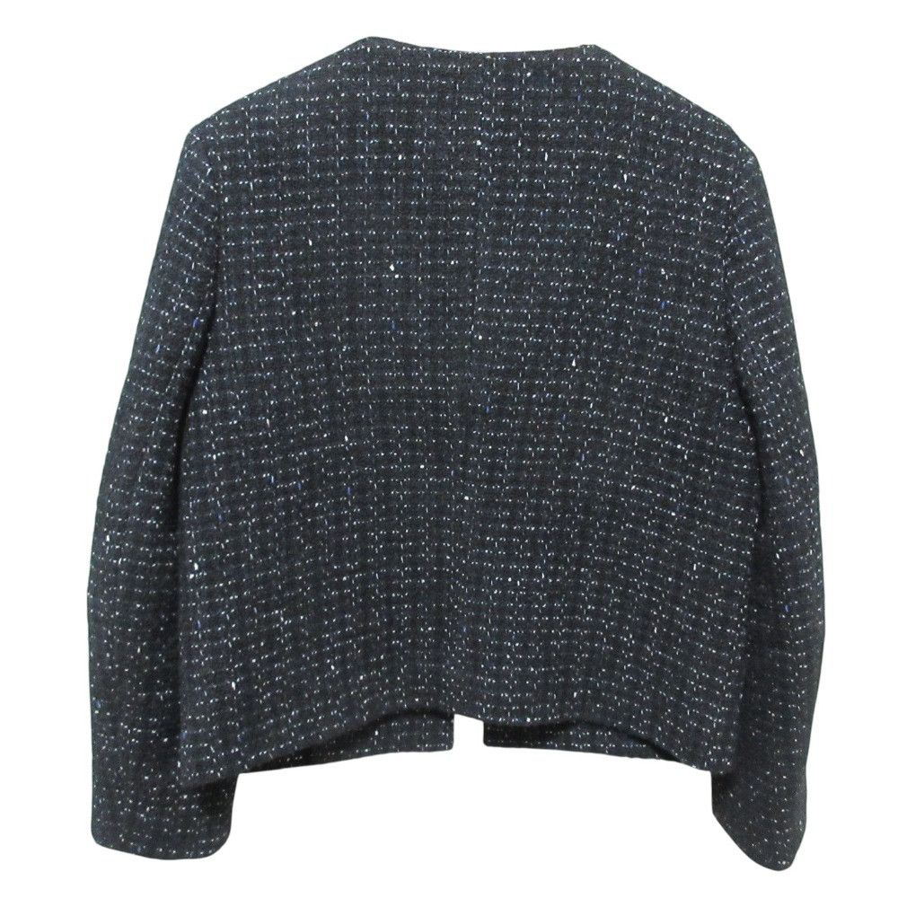 Theory Theory Theory luxe Tweed Collarless Jacket Textile Outerwear DUTY FREE for USA Size ONE SIZE - 2 Thumbnail