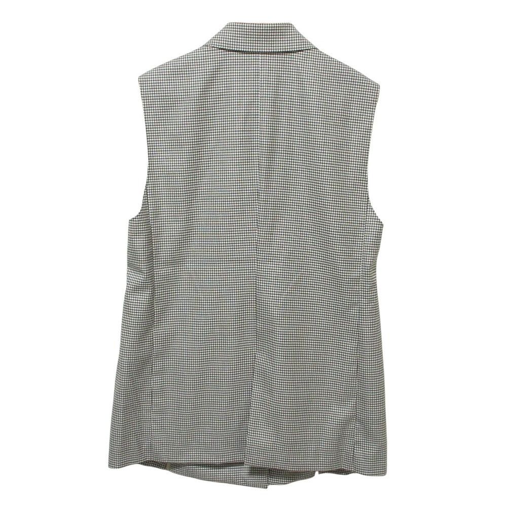 Other Other TOMORROWLAND collection Silky Gingham Check Double-breasted Gilet Textile Tops DUTY FREE for USA Size ONE SIZE - 2 Thumbnail