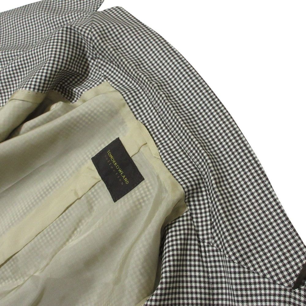 Other Other TOMORROWLAND collection Silky Gingham Check Double-breasted Gilet Textile Tops DUTY FREE for USA Size ONE SIZE - 9 Thumbnail