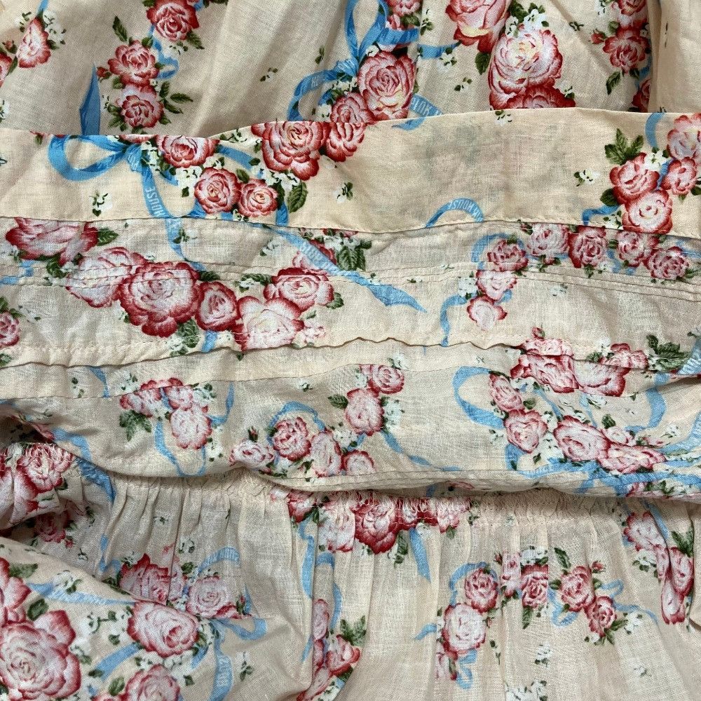 Other Other PINK HOUSE Graceful Rose Print Long Dress Textile Dresses A2103FAY653 DUTY FREE for USA Size ONE SIZE - 6 Thumbnail