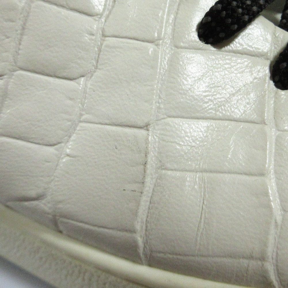 Louis Vuitton Louis Vuitton Louis Vuitton Frontrow Line Croco Emboss Leather Sneakers Leather Shoes DUTY FREE for USA Size ONE SIZE - 18 Thumbnail