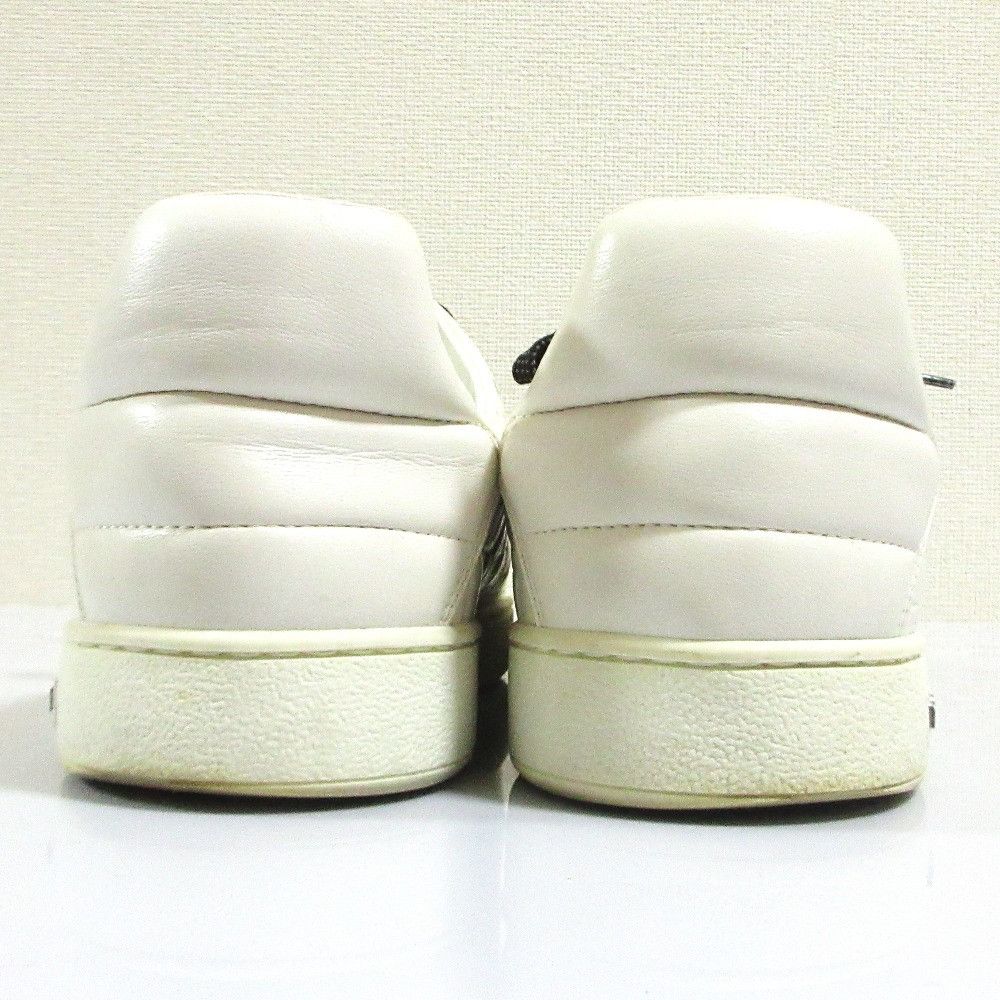 Louis Vuitton Louis Vuitton Louis Vuitton Frontrow Line Croco Emboss Leather Sneakers Leather Shoes DUTY FREE for USA Size ONE SIZE - 4 Thumbnail