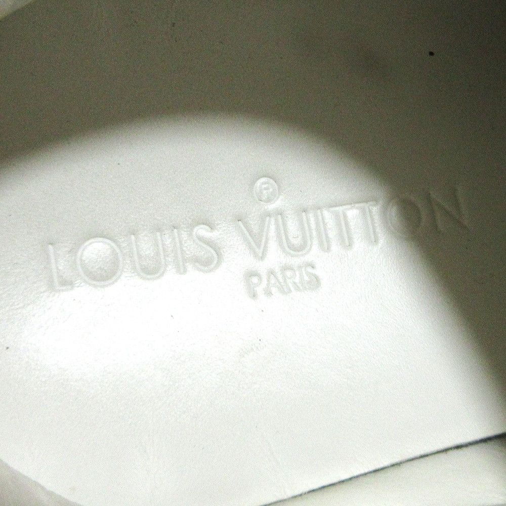 Louis Vuitton Louis Vuitton Louis Vuitton Frontrow Line Croco Emboss Leather Sneakers Leather Shoes DUTY FREE for USA Size ONE SIZE - 9 Thumbnail
